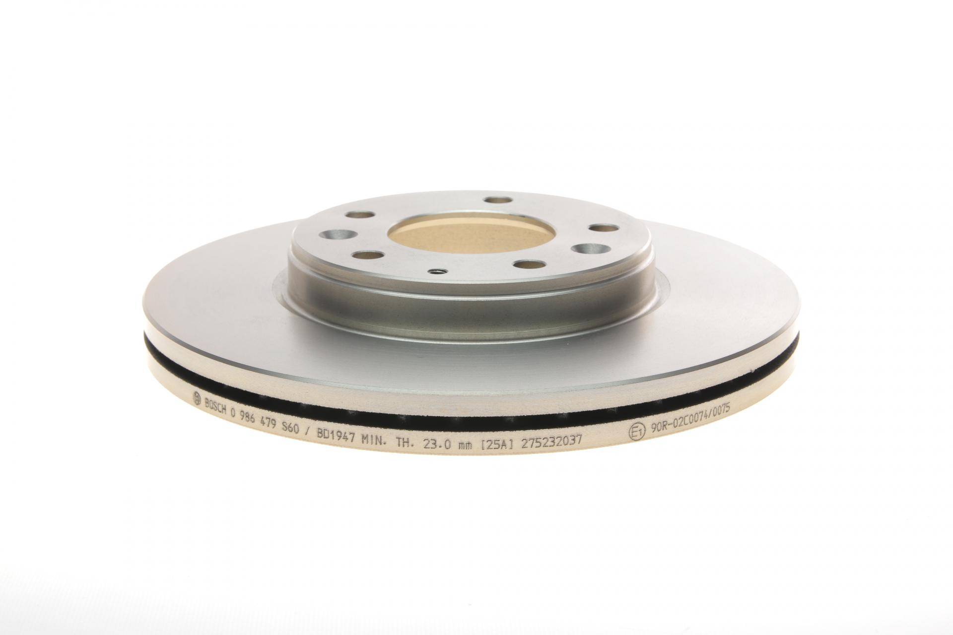 Диск гальмівний (передній) Mazda 6 02-08 (282.5х25)