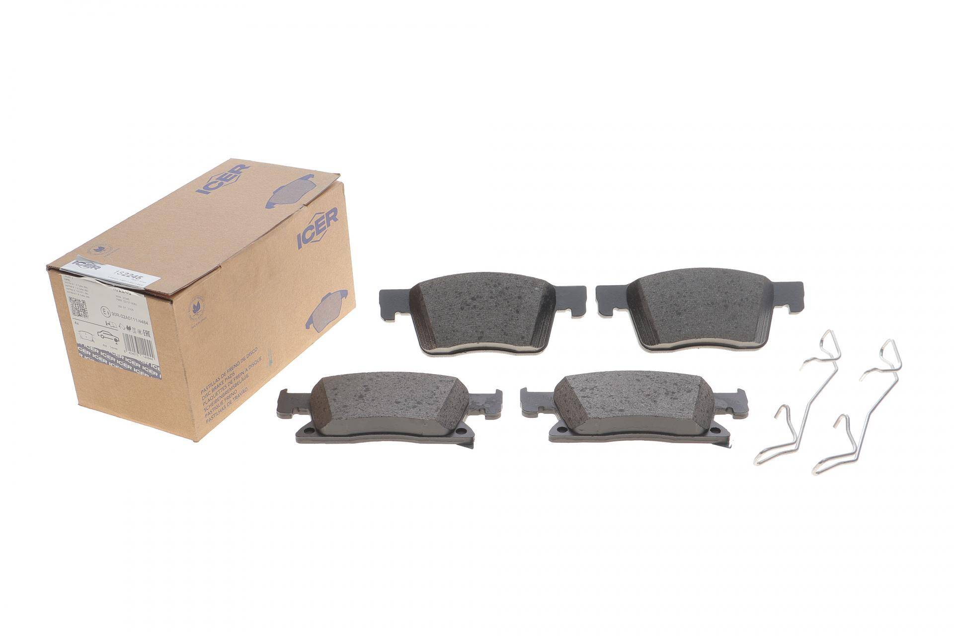 Колодки гальмівні (передні) Opel Astra K/Chevrolet Cruze 15-