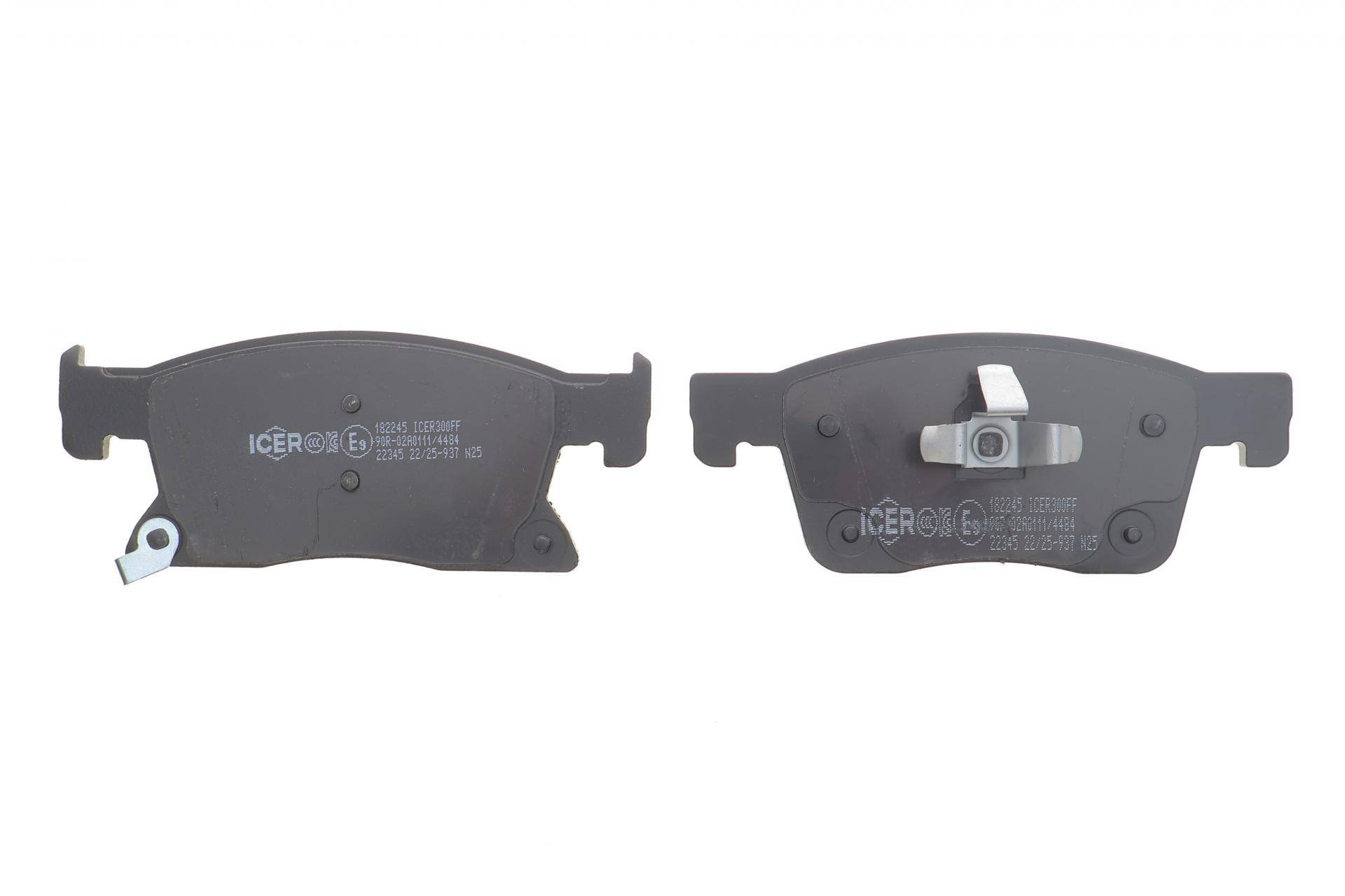 Колодки гальмівні (передні) Opel Astra K/Chevrolet Cruze 15-