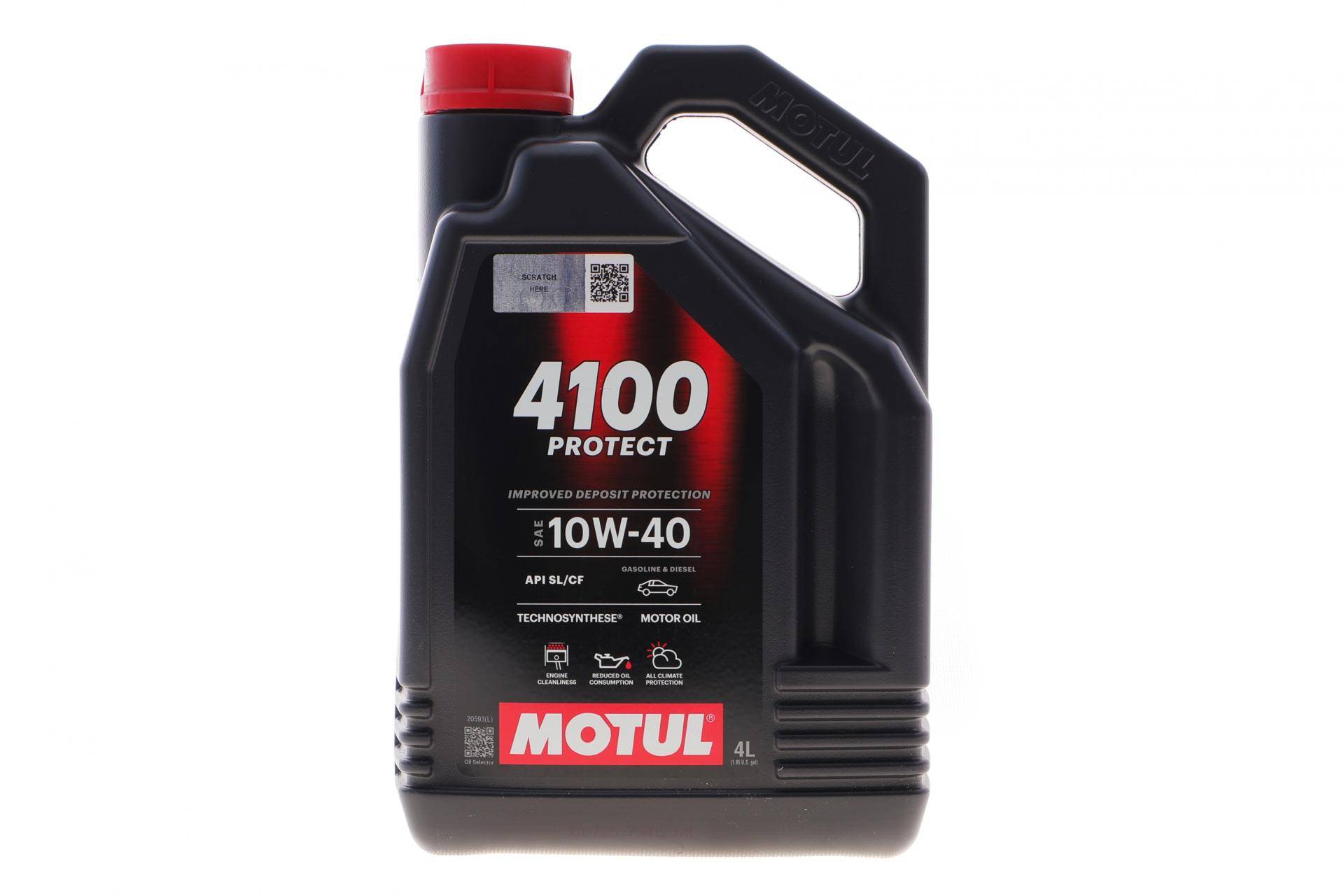 Олива 10W40 4100 PROTECT (4L) (API PERFORMANCE SL/CF) (113000)