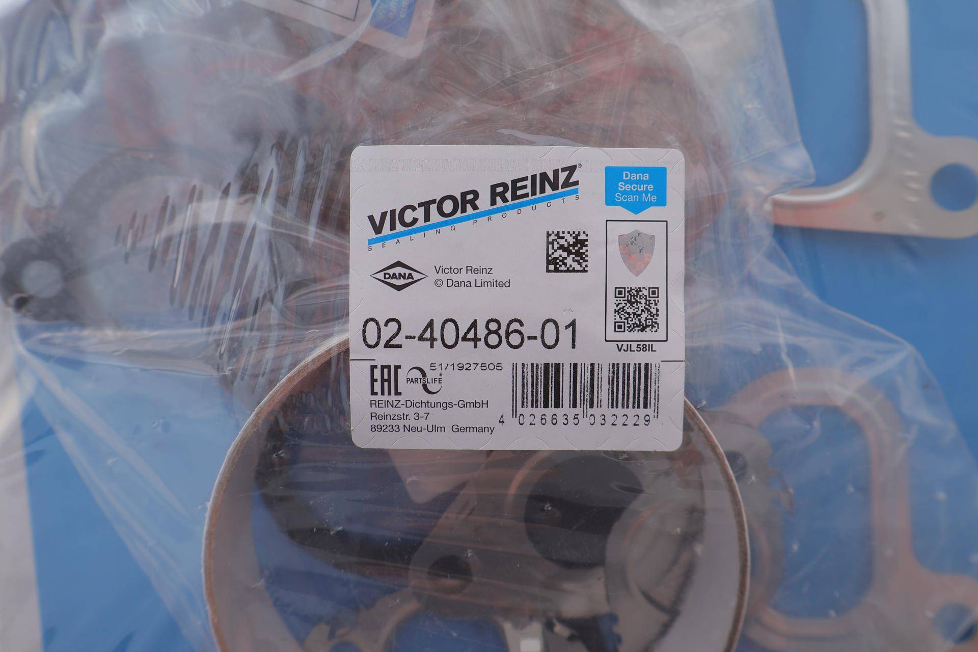 Комплект прокладок (верхній) VW Caddy/T6 2.0TDI 09- (без прокладки ГБЦ)