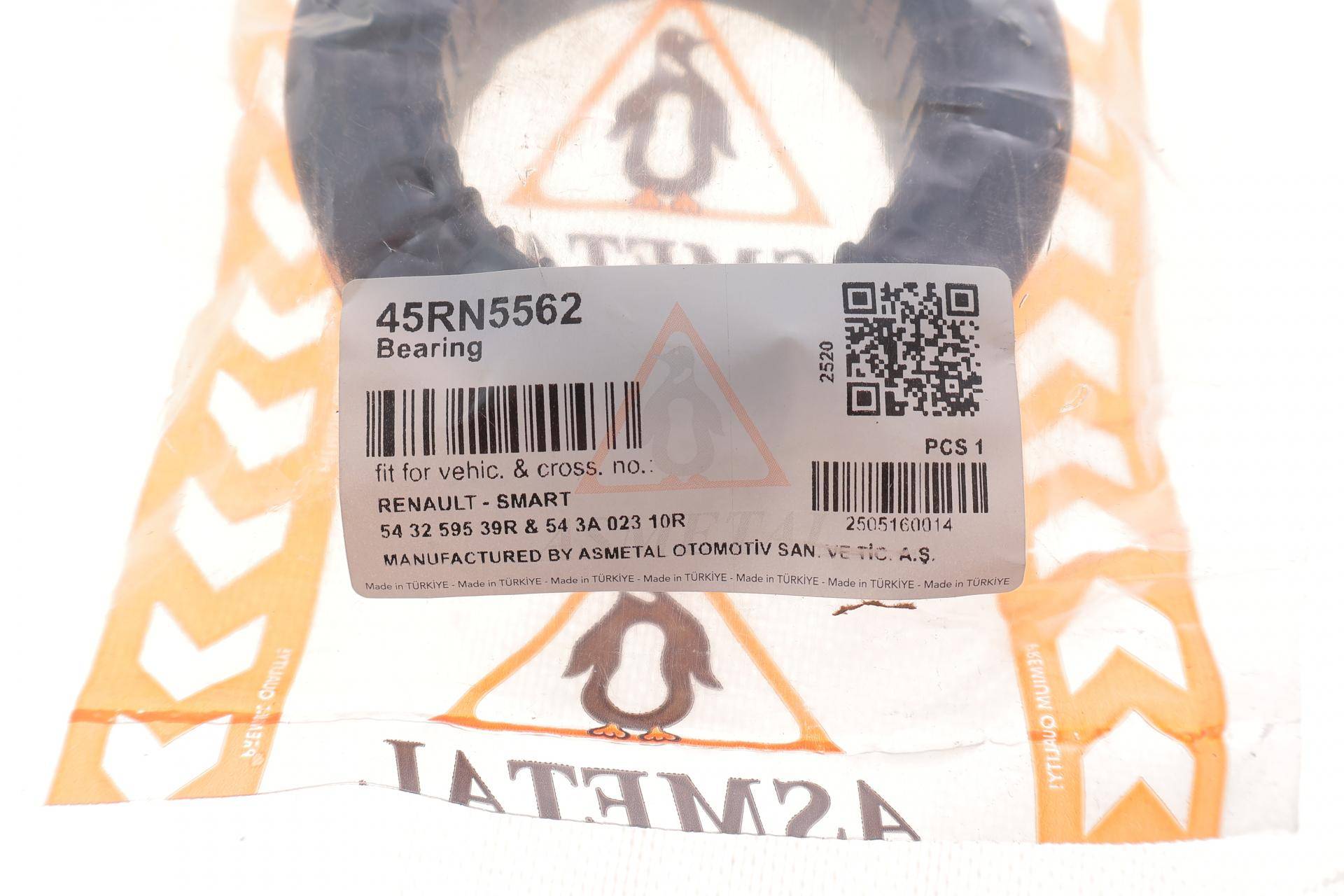 Підшипник амортизатора опорний Renault Captur/Clio 05-