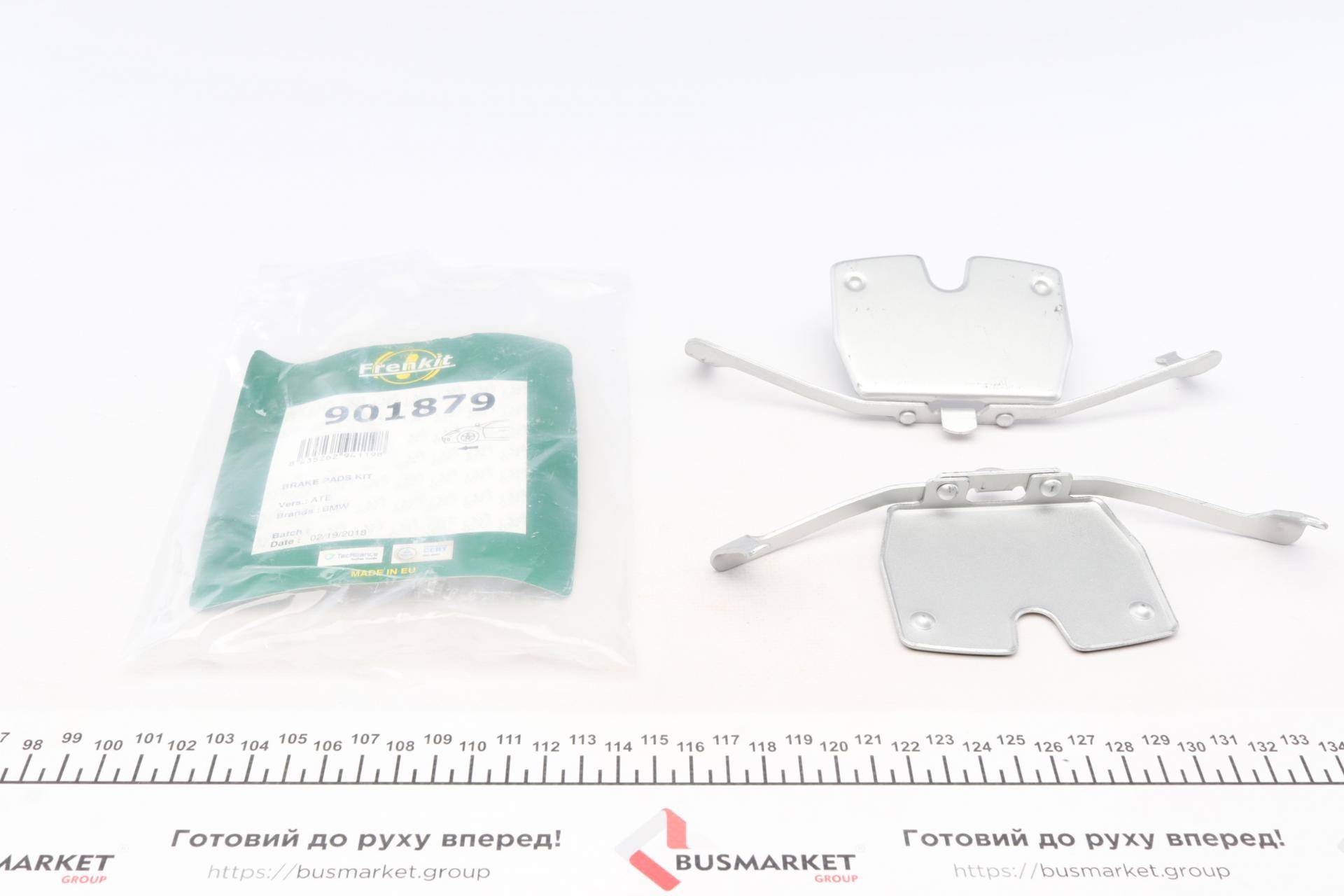 Планка супорта (переднього) прижимна (к-кт) BMW 7 (F01-F04)/X5 (F15/F85)/X6(E71/F16) 5.0i 08- (ATE)