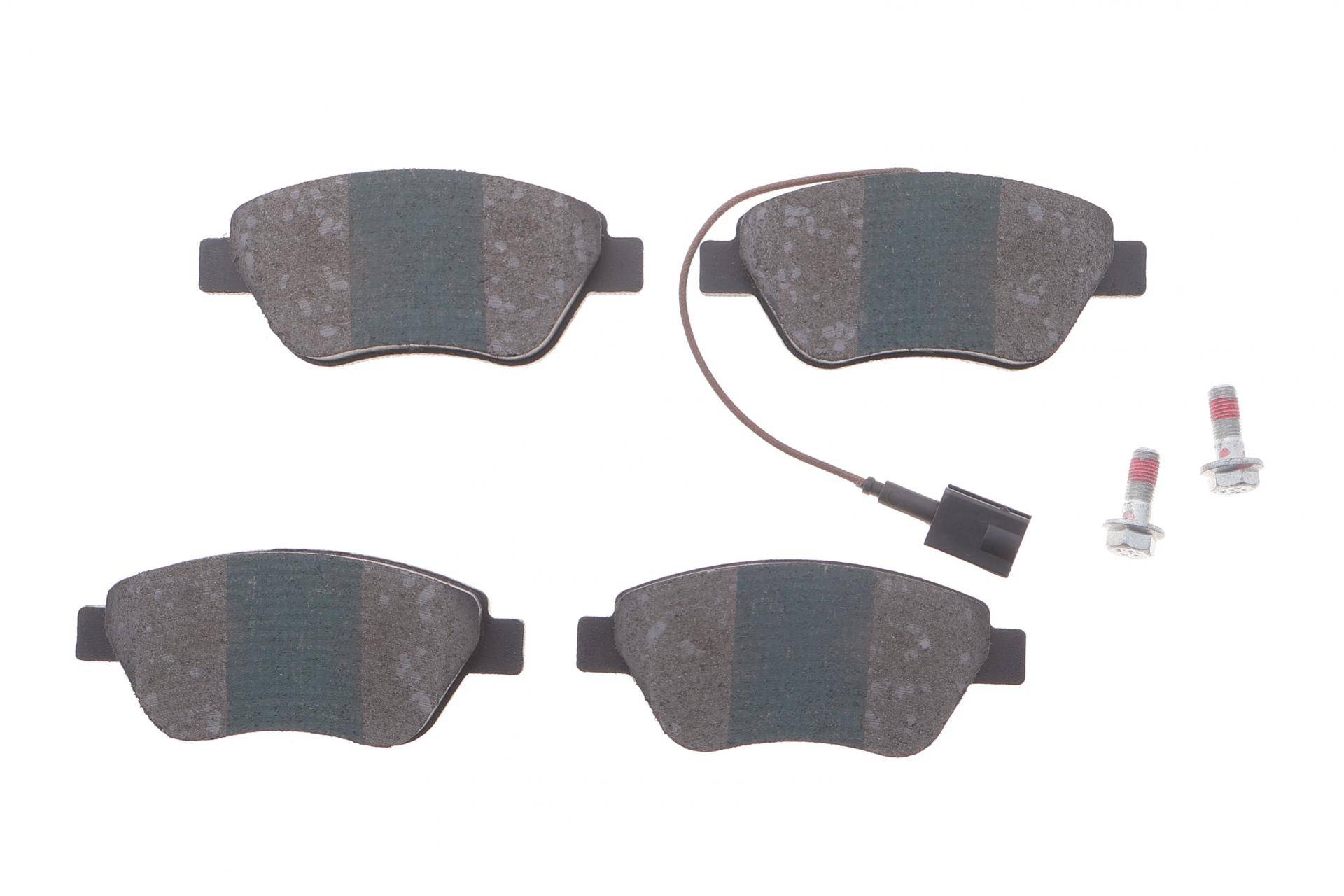 Колодки гальмівні (передні) Fiat Doblo/Citroen Nemo/Peugeot Bipper 08- (Bosch)