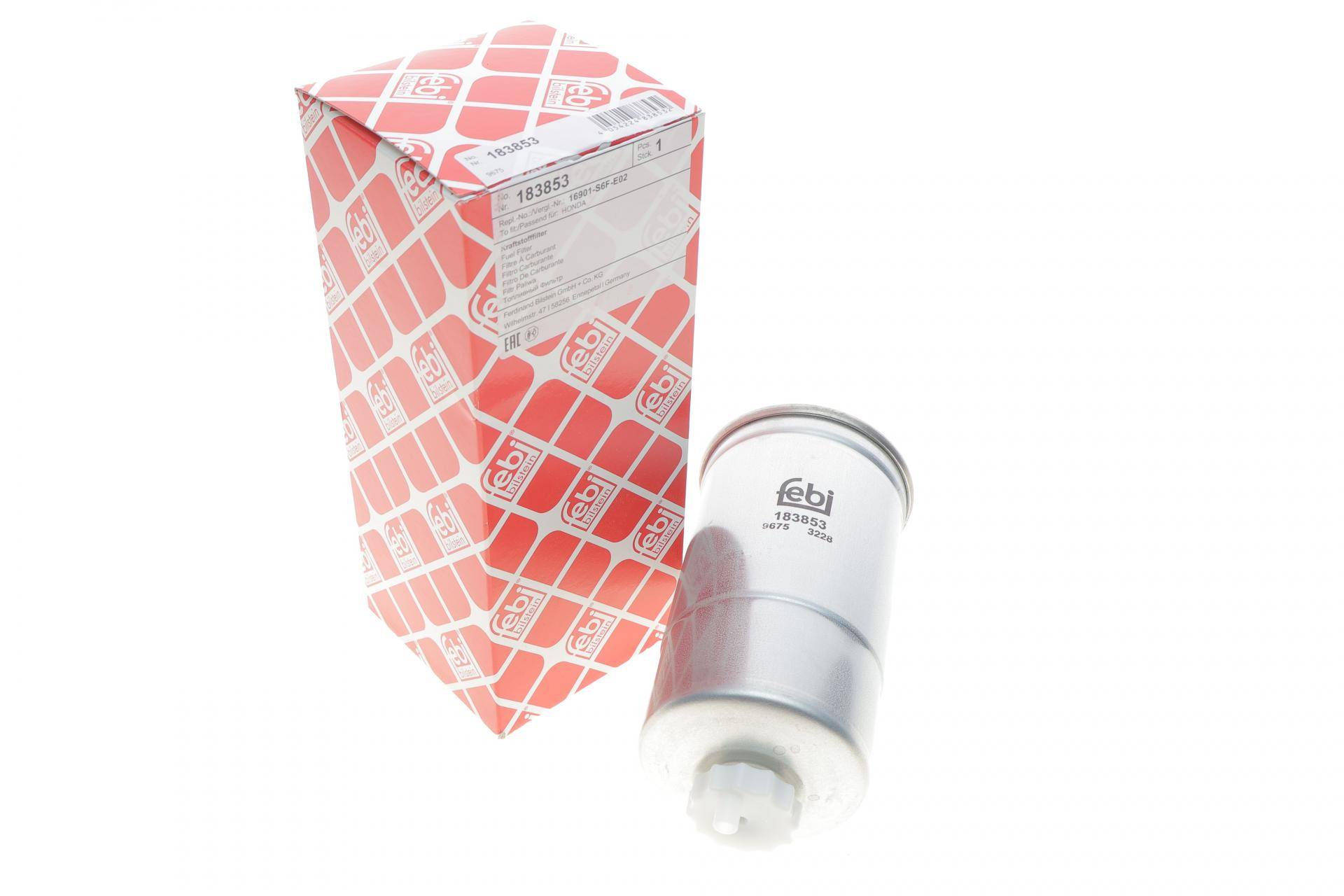 Фільтр паливний Honda Civic 1.7D/Accord 2.2D 01-08