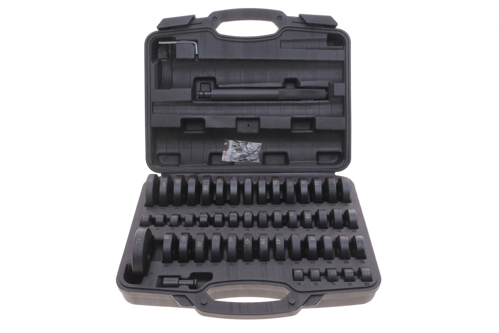 Набір інструментів для демонтажу/монтажу підшипника маточини 51 од.