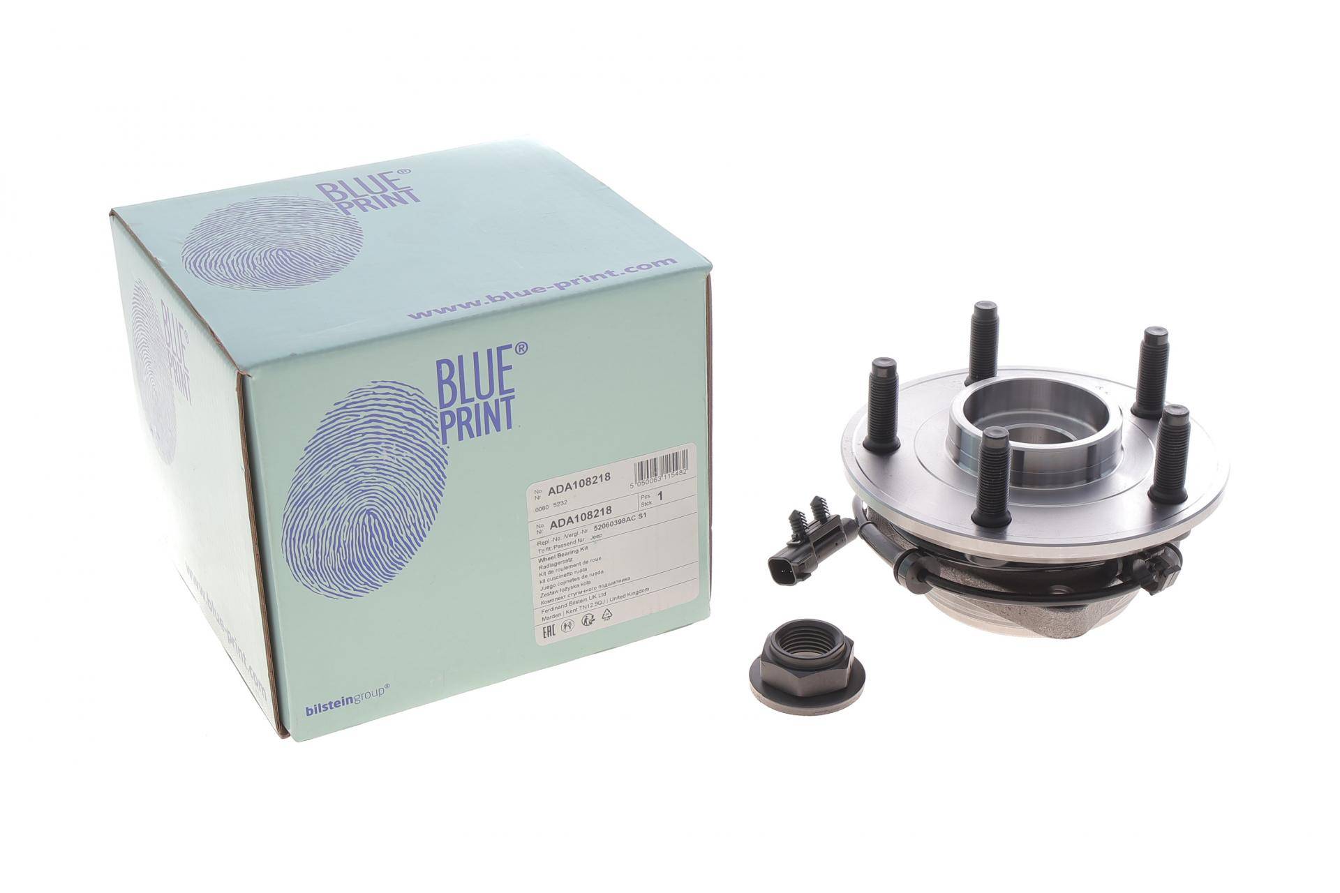 Підшипник маточини (передньої) Jeep Wrangler III 07- (+ABS)