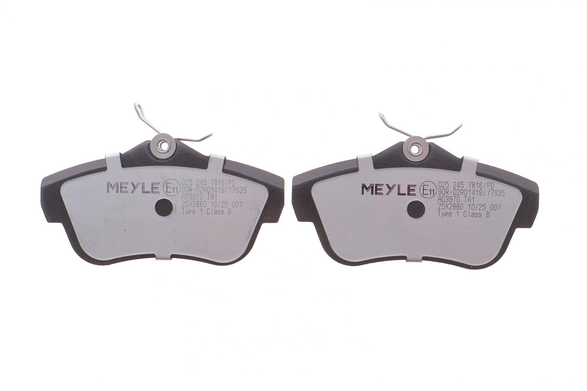 Колодки гальмівні (задні) Fiat Scudo/Peugeot Expert 1.6D/2.0D 07-