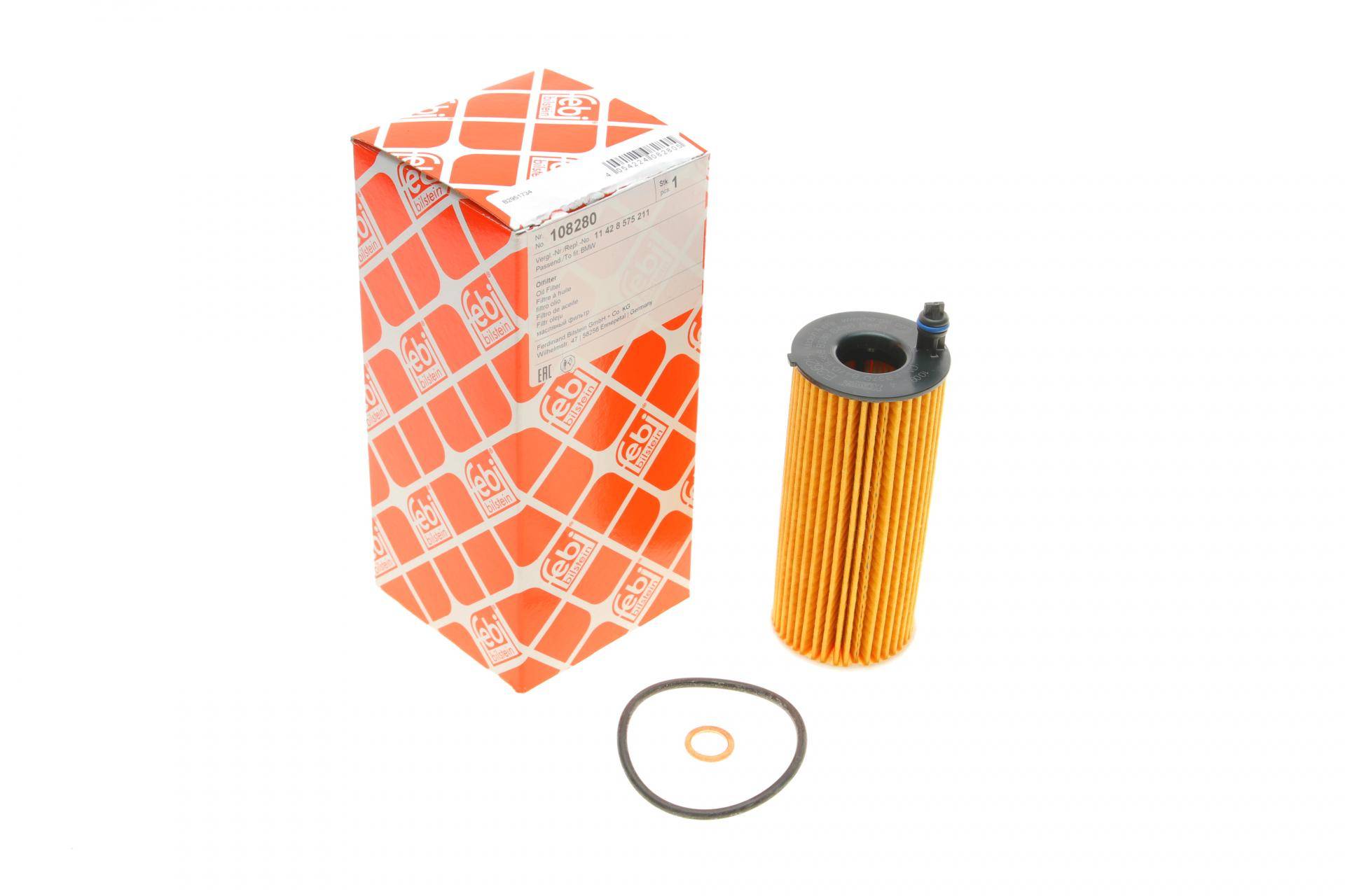 Фільтр масляний BMW 1 (F21)/3(F30/G20)/5(F10/G30)/7(G11/G12) 12- (B37/B38/B47/B48)