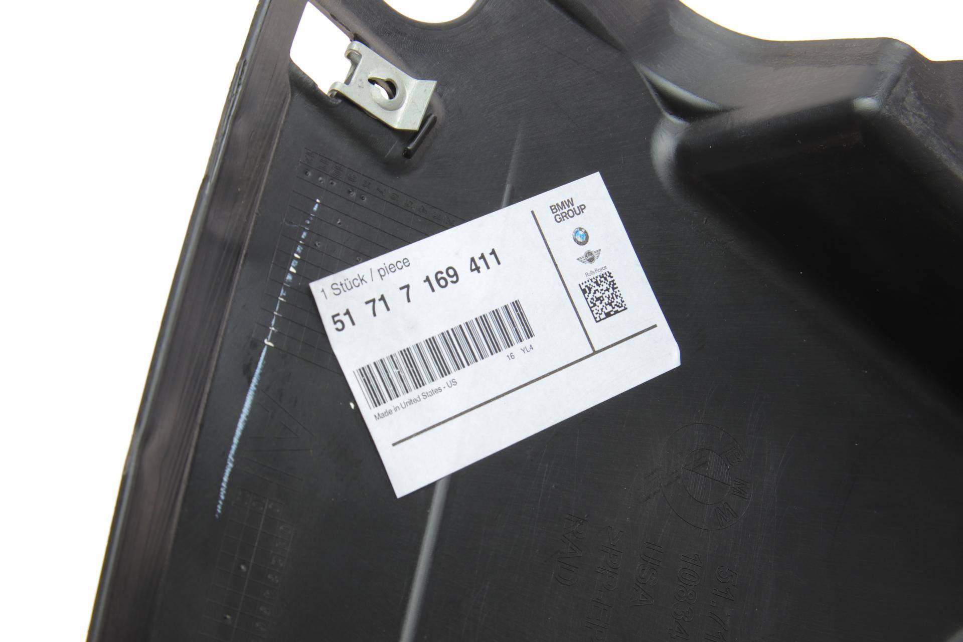 Підкрильник (передній) BMW 5 (E70) 06-13 (L)