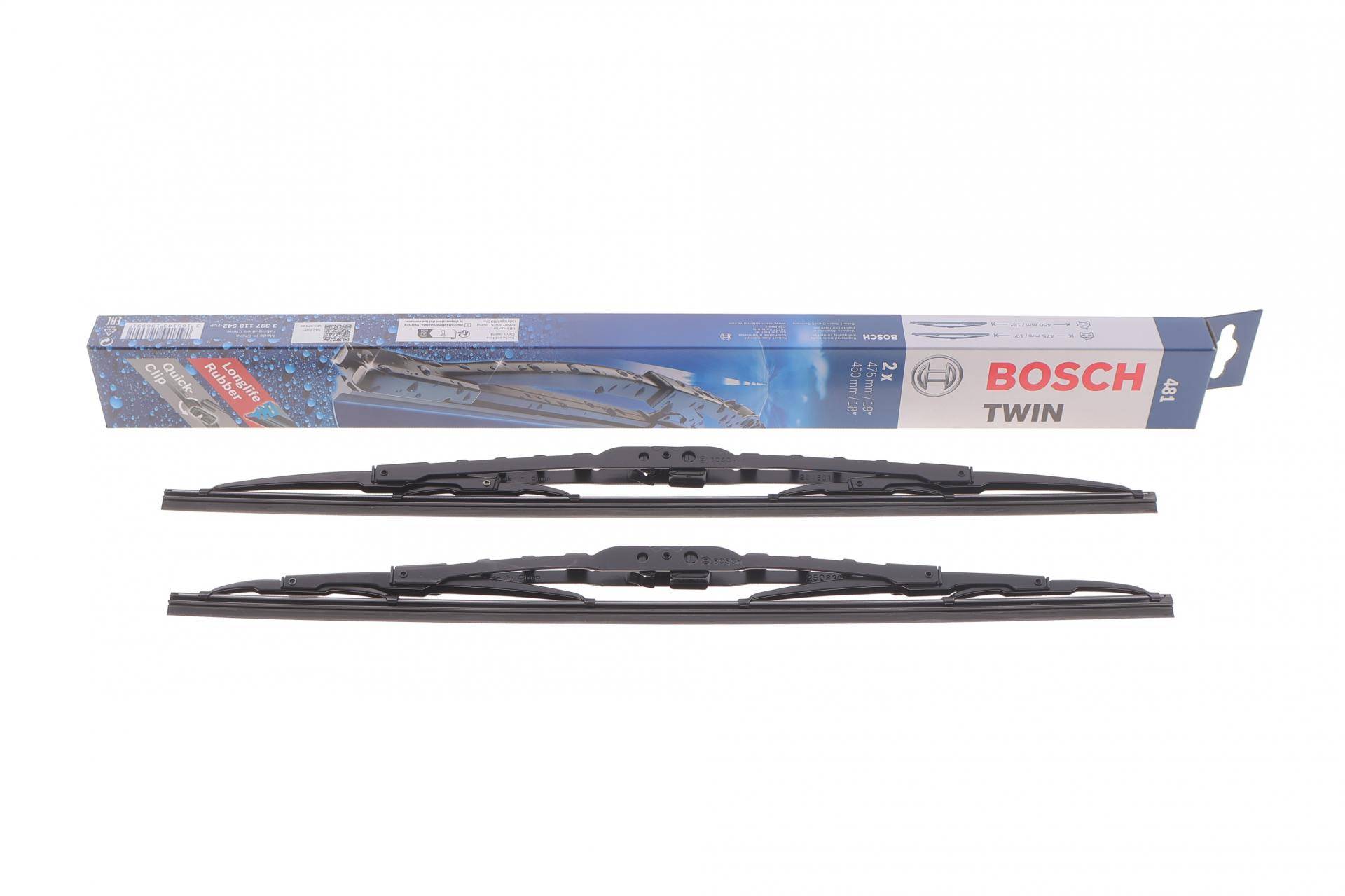 Щітки склоочисника (475/450mm) Toyota Land Cruiser 96-07