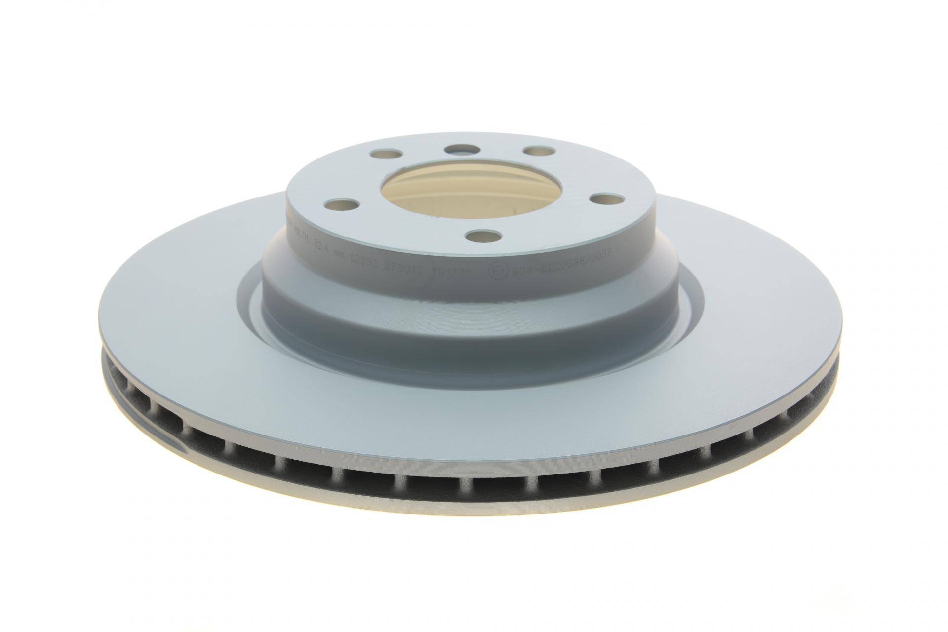 Диск гальмівний (передній) BMW 1 (E81-82/E87)/3 (E90-E93) 05-13/X1 (E84) 09-15 (330x24)(з покр)(вент)