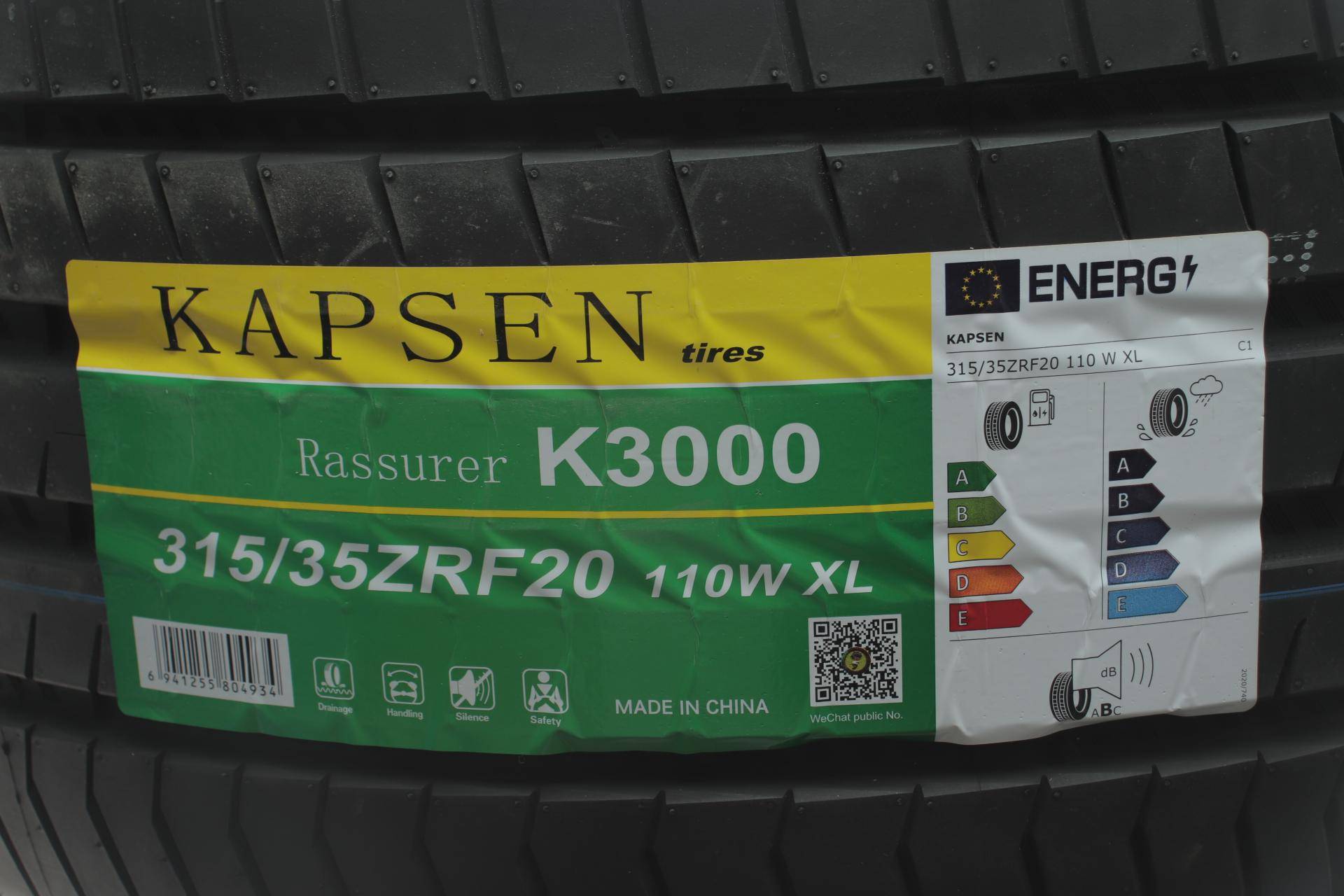 Шина K3000 315/35 ZRF20 XL 110Y (літня) Run Flat