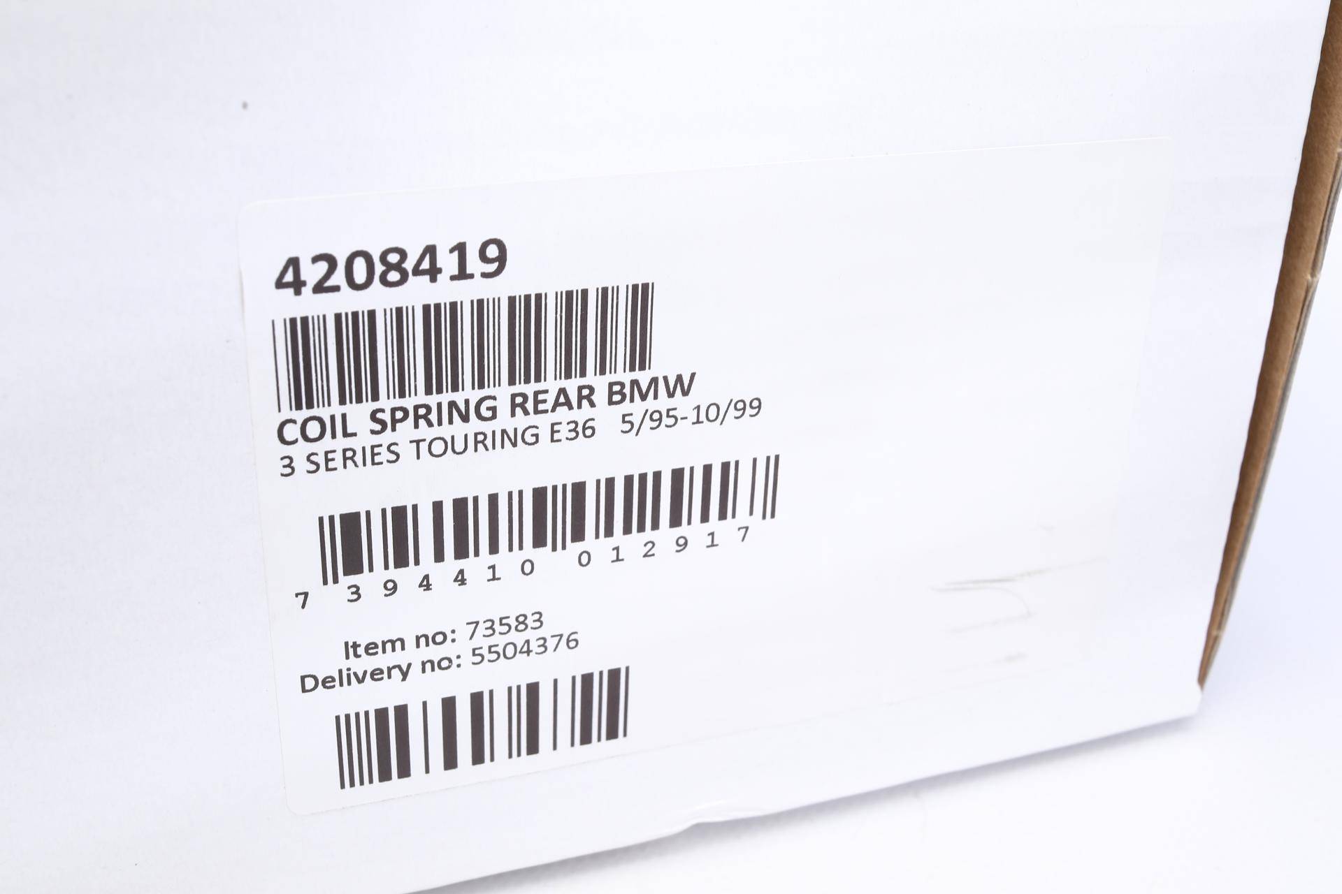 Пружина (задня) BMW 3 (E36) 316i/318i/tds/320i/323i/325tds/328i 95-99 (універсал) (з пост.діам.)