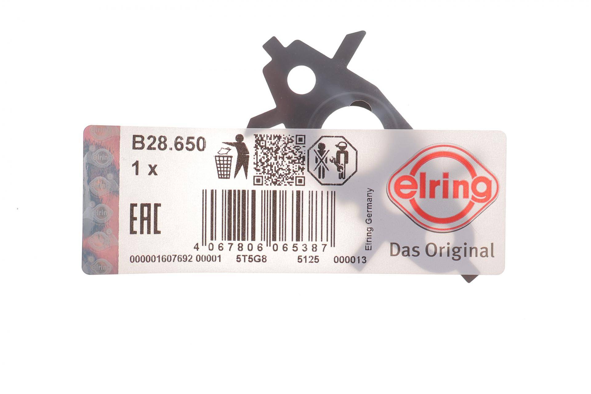 Прокладка трубки зливу оливи з турбіни ущільнююча Renault Trafic II 2.0 dCi 06-