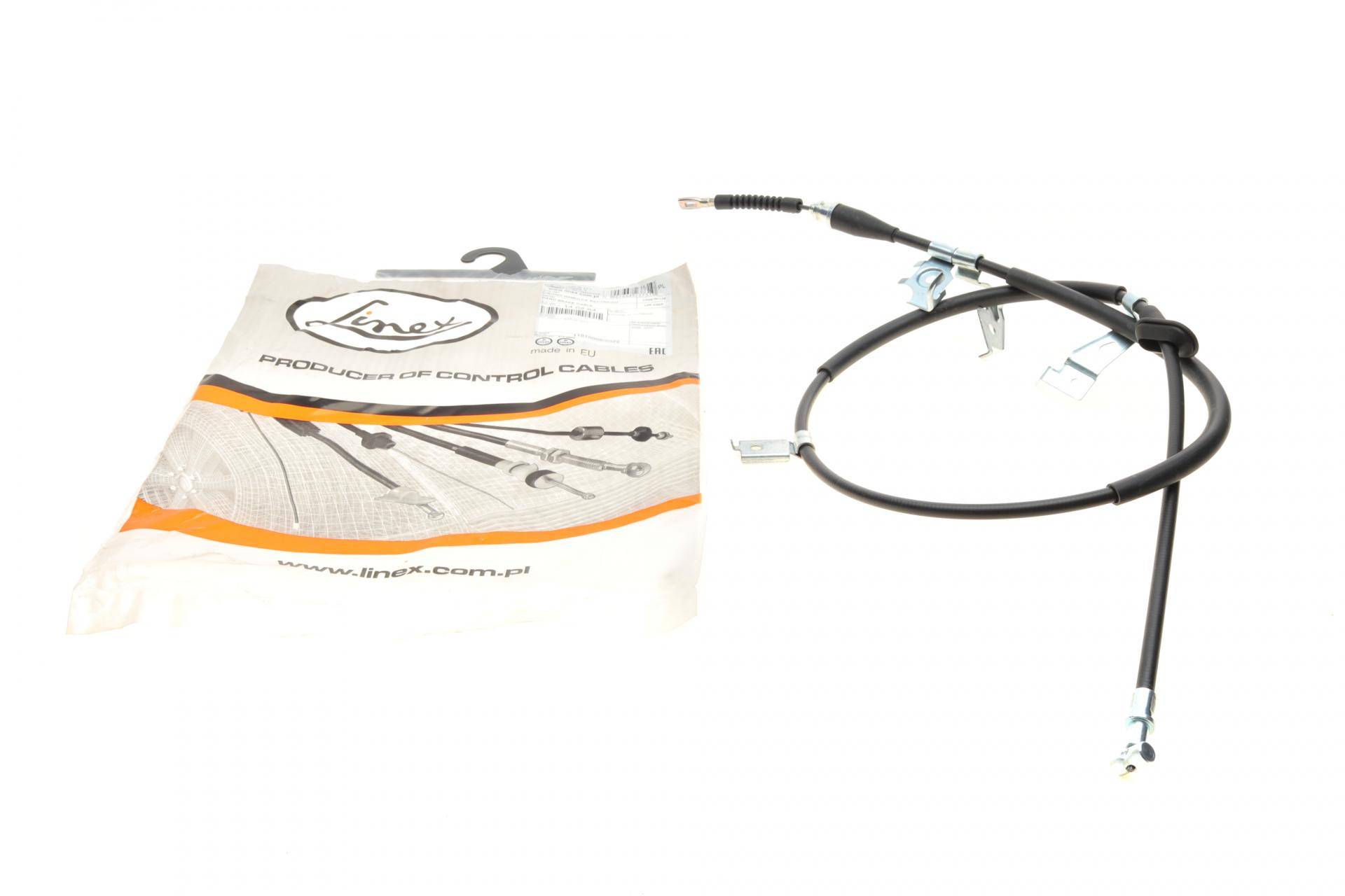 Трос ручника (задній) (L) Suzuki SX4 06- (1638/1458mm)