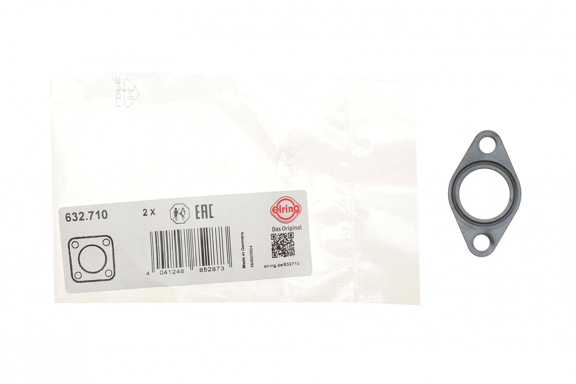 Прокладка трубки зливу оливи з турбіни ущільнююча Porsche Cayenne/Macan/Panamera 13-