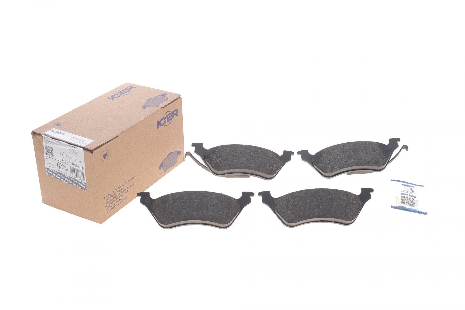 Колодки гальмівні (задні) Chrysler Voyager IV 00-08/Dodge Caravan 00-07/Jeep Cherokee 01-08