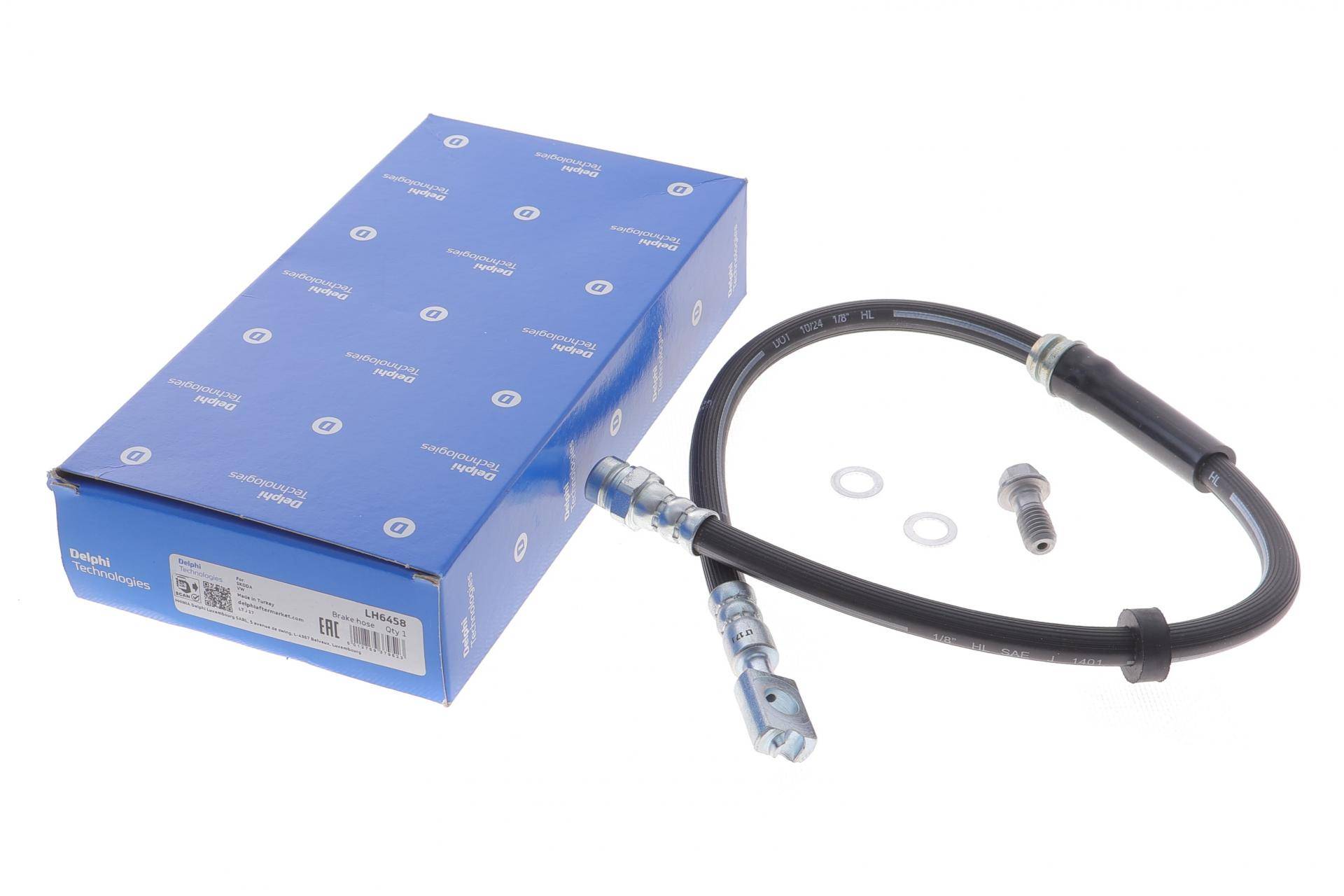 Шланг гальмівний (передній) Skoda SuperB II/VW Passat/CC 1.4-3.6 05-16 (620mm)