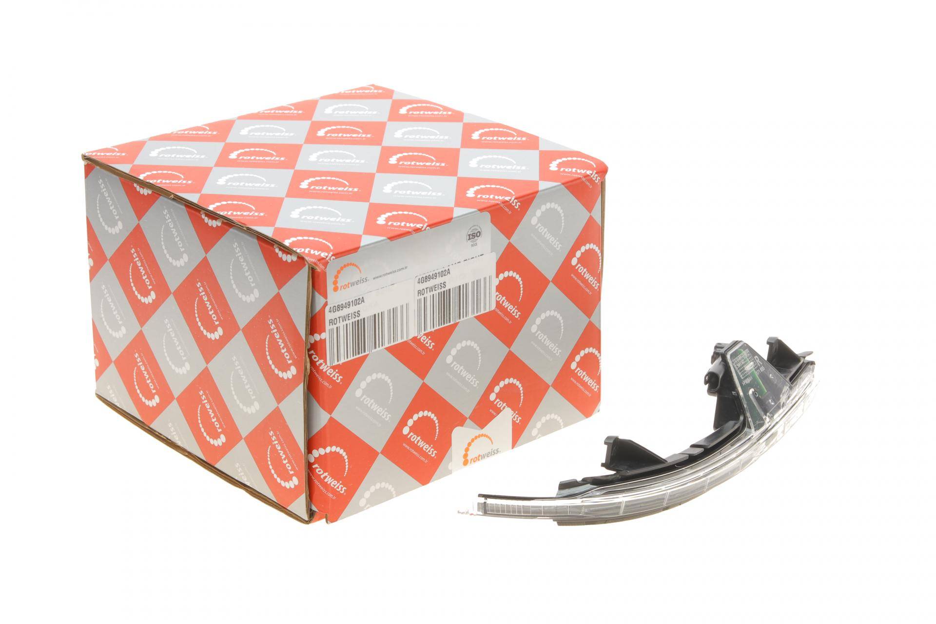 Повторювач повороту на дзеркало Audi A7 10- (R) (всередині OE VAG)