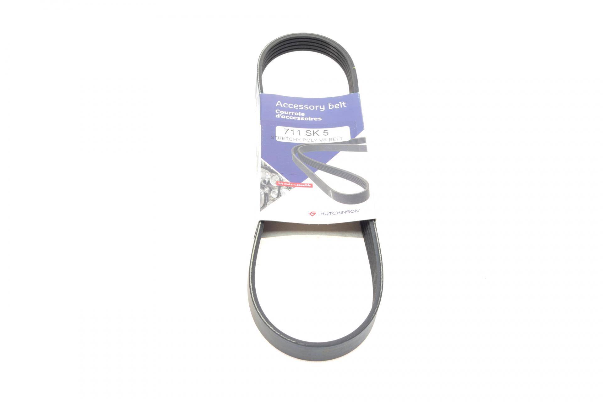 Ремінь генератора Ford Focus C-Max 1.8 03-07 (5PK711)