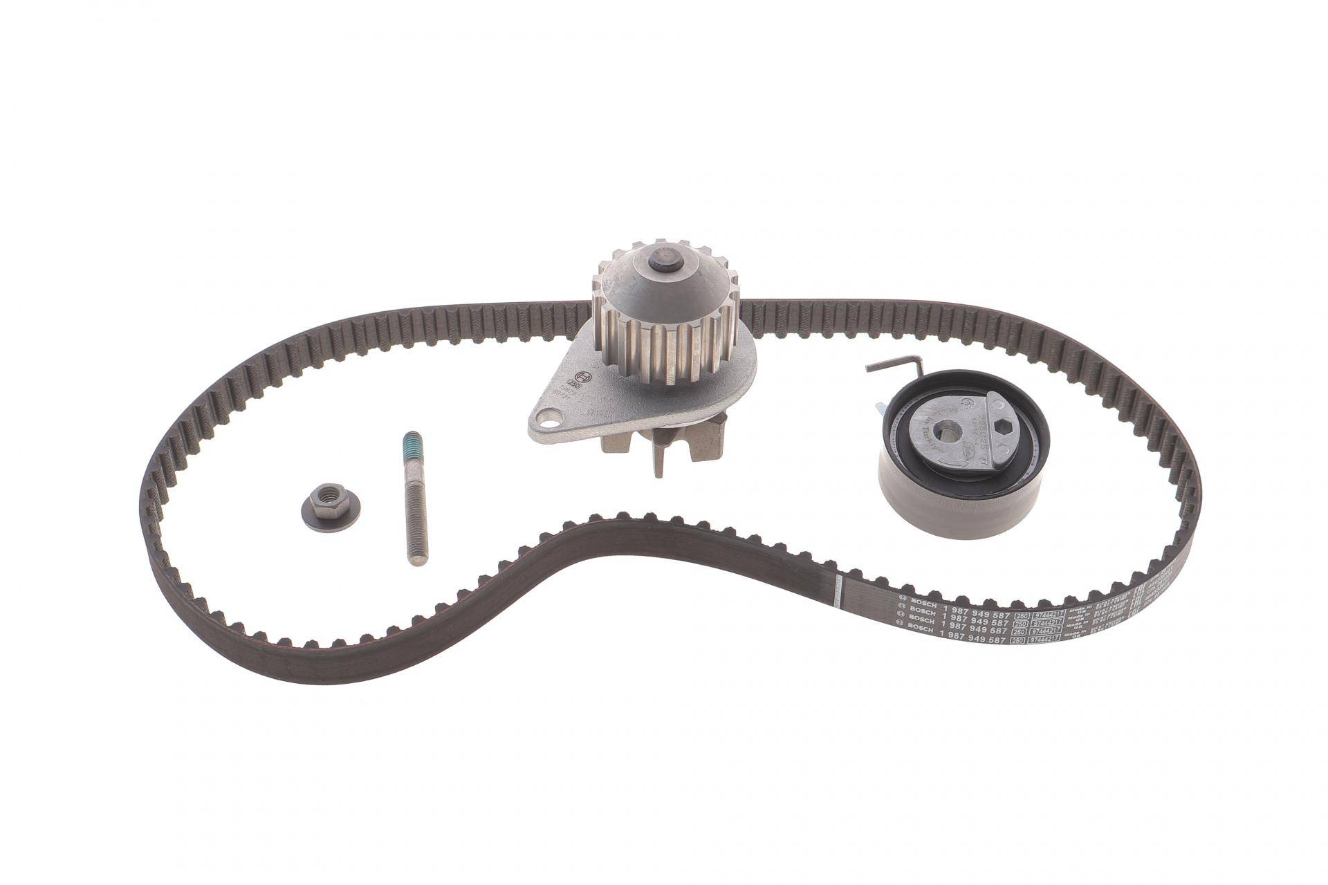 Комплект ГРМ + помпа Citroen Berlingo/Nemo/C2/C3/Peugeot 207/306/307/Partner 1.4i 96- (17x104z)