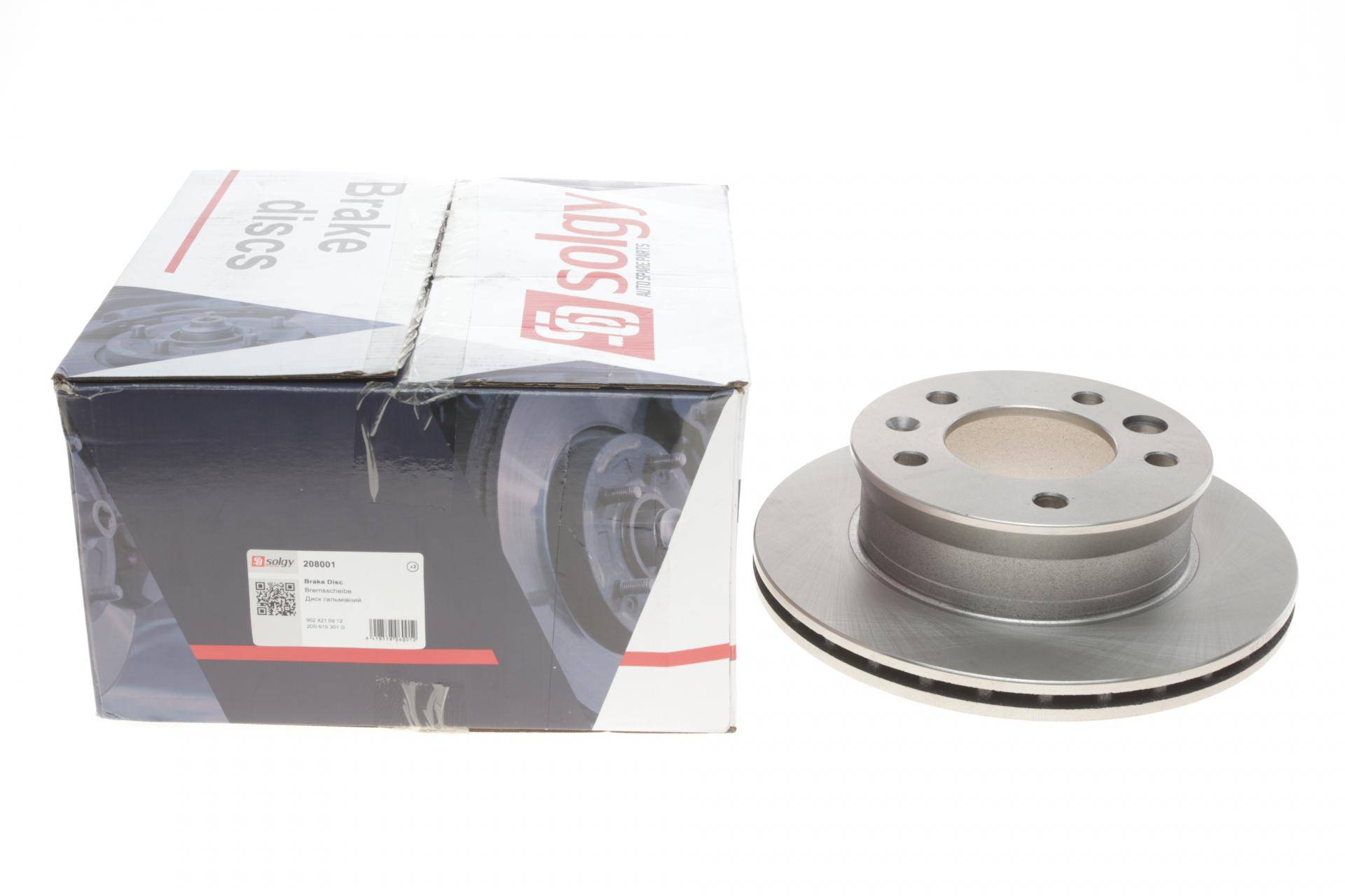 Диск гальмівний (передній) MB Sprinter 208-416 96- (276x22)