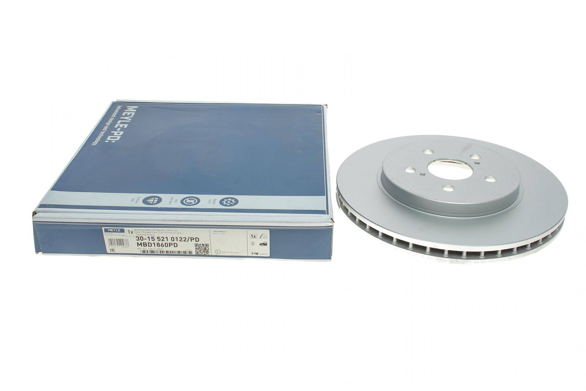 Диск гальмівний (передній) Lexus RX 03-12 (318.5x28)