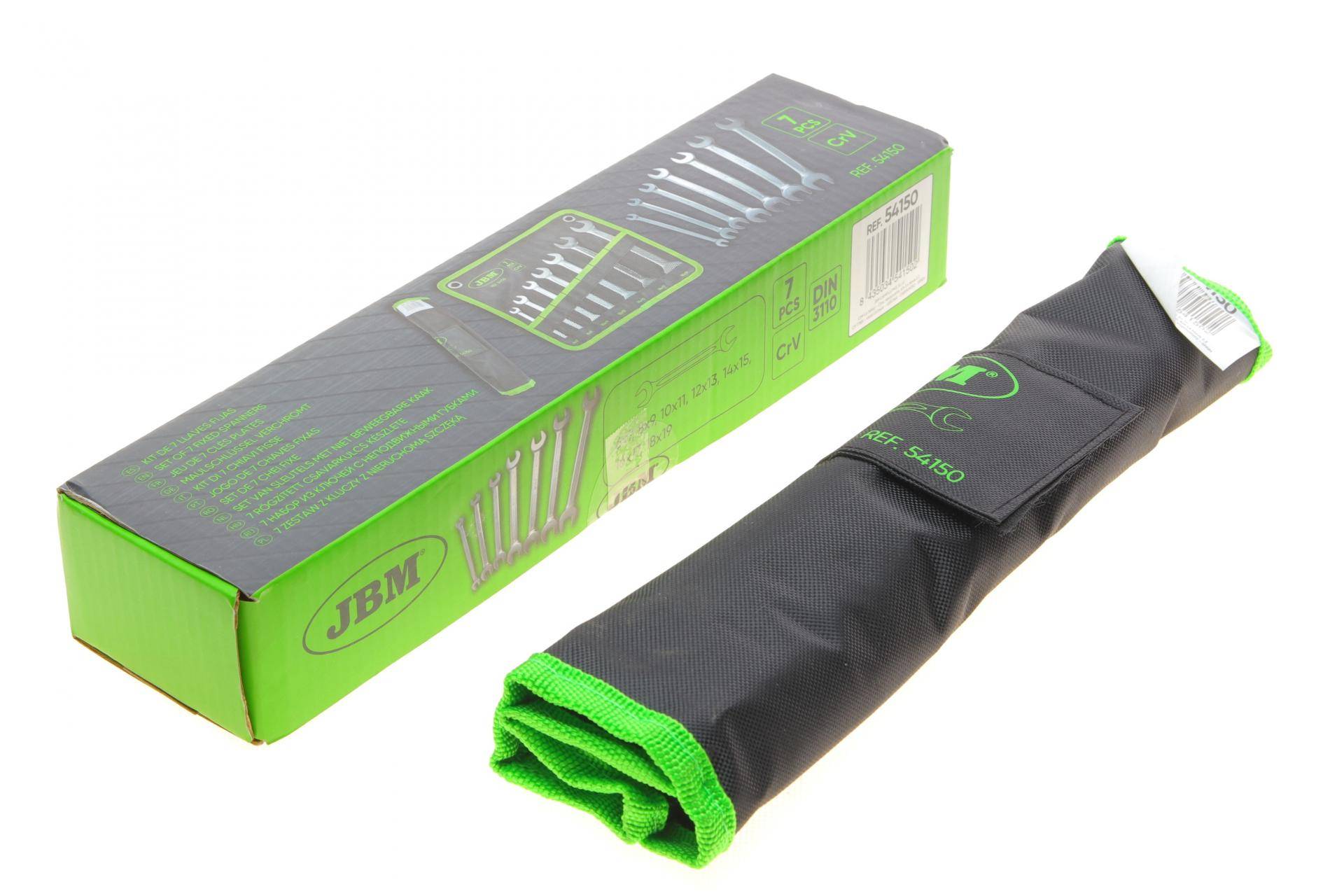 Набір ключів ріжкових 6x7-18x19 мм 7 од.