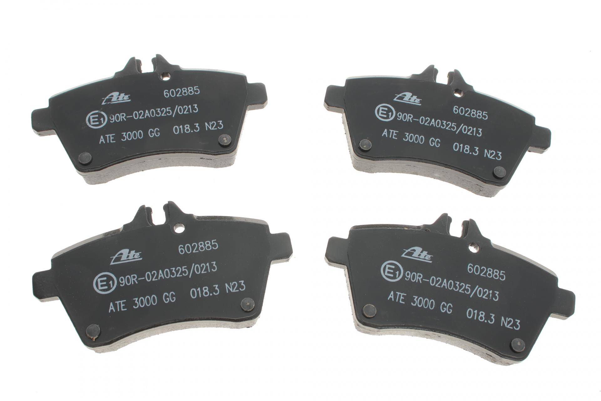 Колодки гальмівні (передні) MB A-class (W169) 04-12/B-class (W245) 05-11