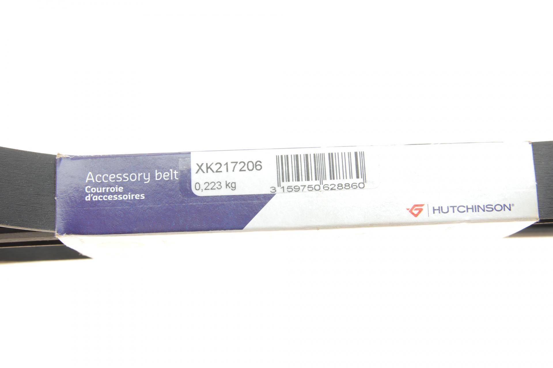 Ремінь генератора MB W124/W126/W201/W202 3.0 -96/VW LT 2.5TDI (6PK2172)