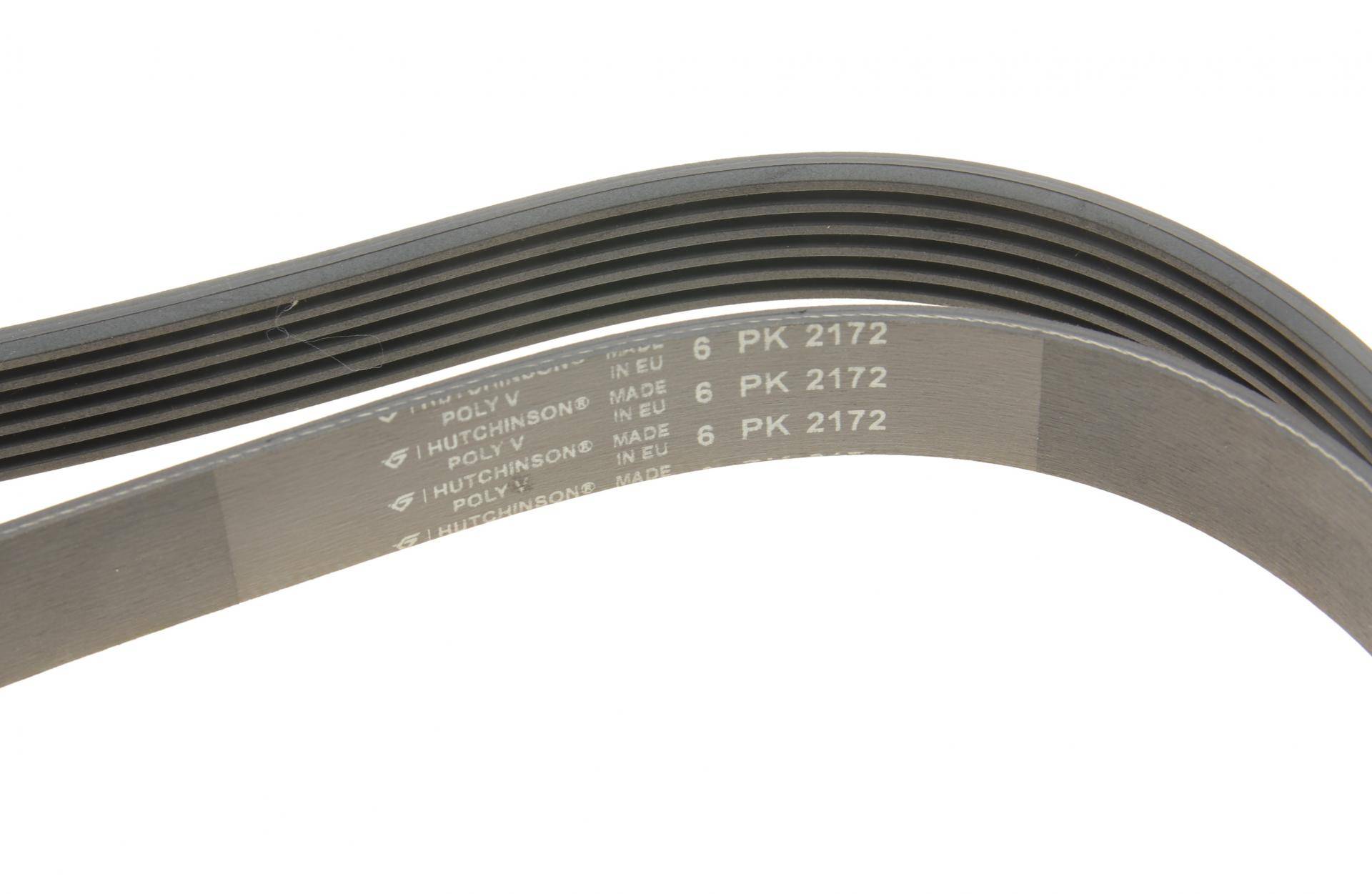 Ремінь генератора MB W124/W126/W201/W202 3.0 -96/VW LT 2.5TDI (6PK2172)