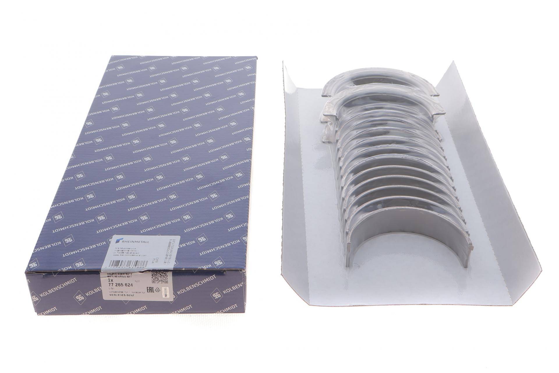 Вкладиші корінні MB OM356/OM357/OM366 (+0.50)