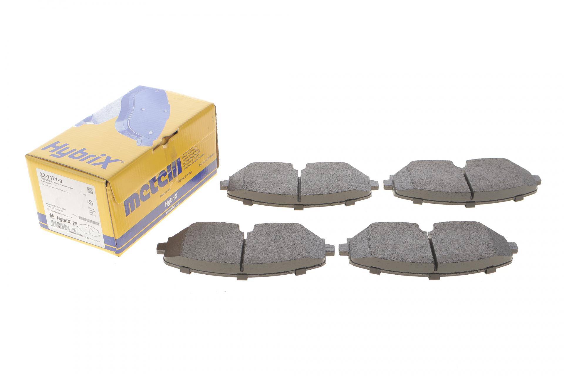 Колодки гальмівні (передні) VW Atlas 2.0 TSI/3.6 FSI 16-