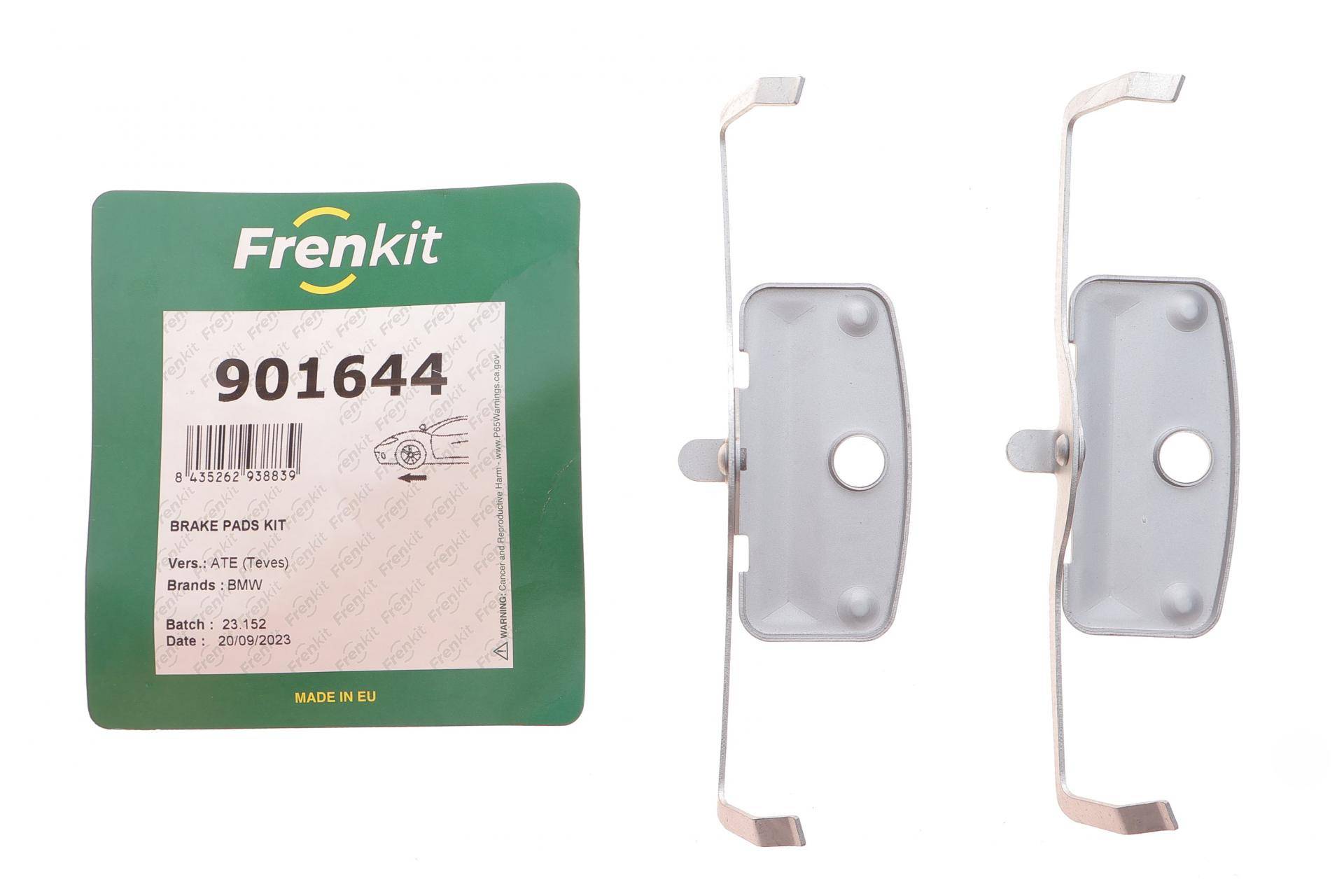 Планка супорта (переднього) прижимна (к-кт) BMW 7 (E65/E66/E67) 01-08 (Ate/Lucas)