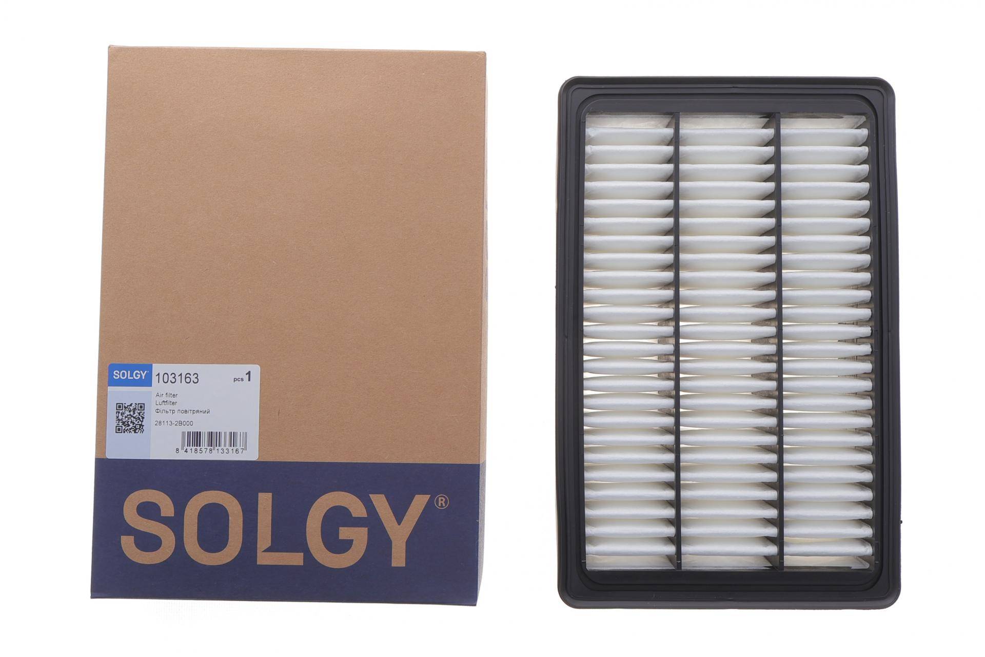 Фільтр повітряний Hyundai Santa Fe 2.2CRDi/2.7V6 06-12