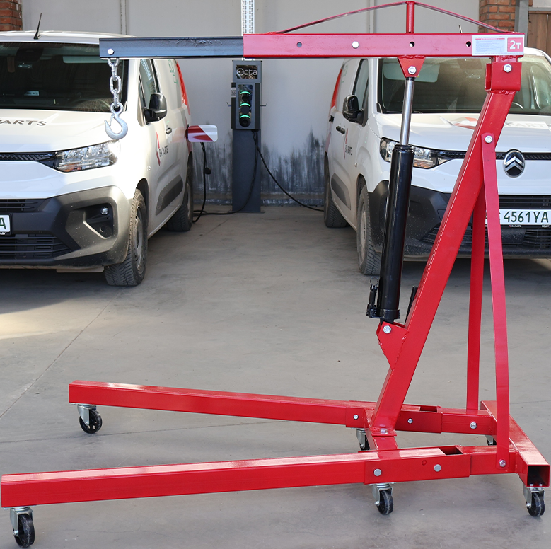 Кран гідравлічний підкатний  2t