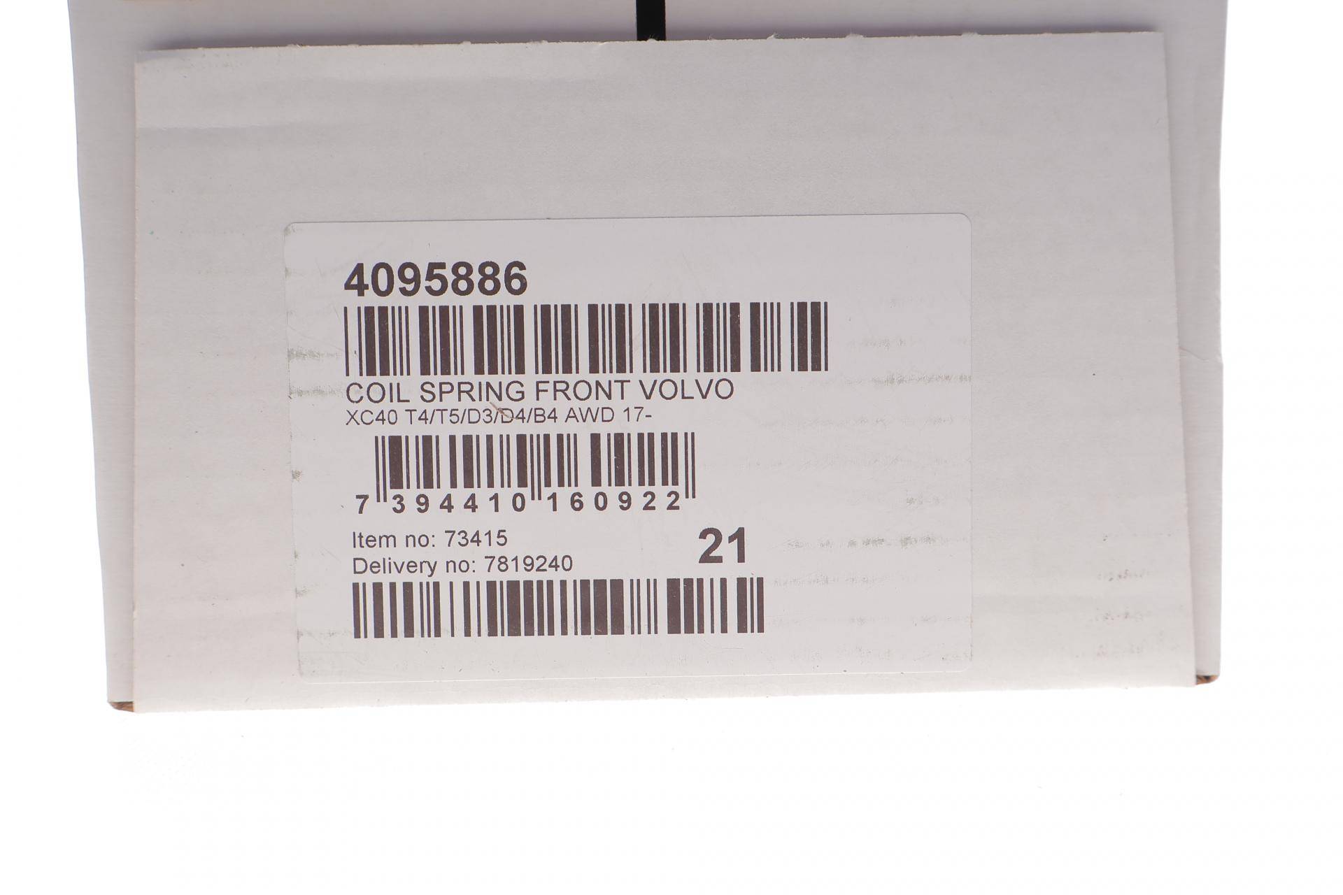 Пружина (передня) Volvo XC40 2.0 Mild-Hybrid/2.0d 17- (SUV)