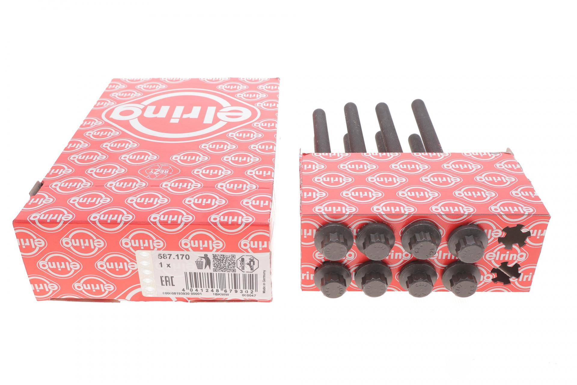 Болти головки (к-кт 8шт) MB E-class (W212/W213) 3.0-3.5 (M276) 11-