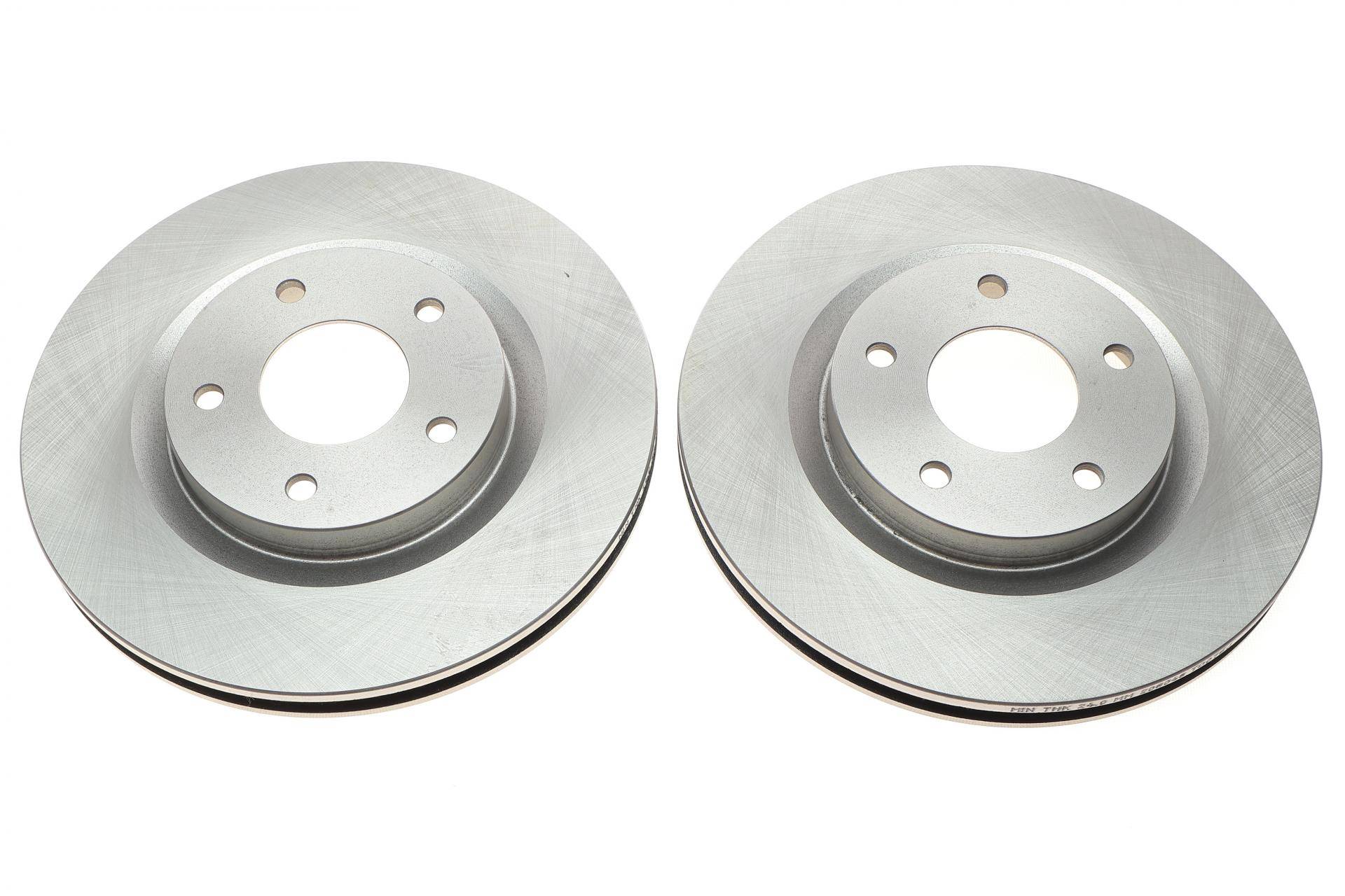 Диск гальмівний (передній) Nissan X-Trail 2.0/2.5dCi 07-/Juke 1.6 10- (296x26)