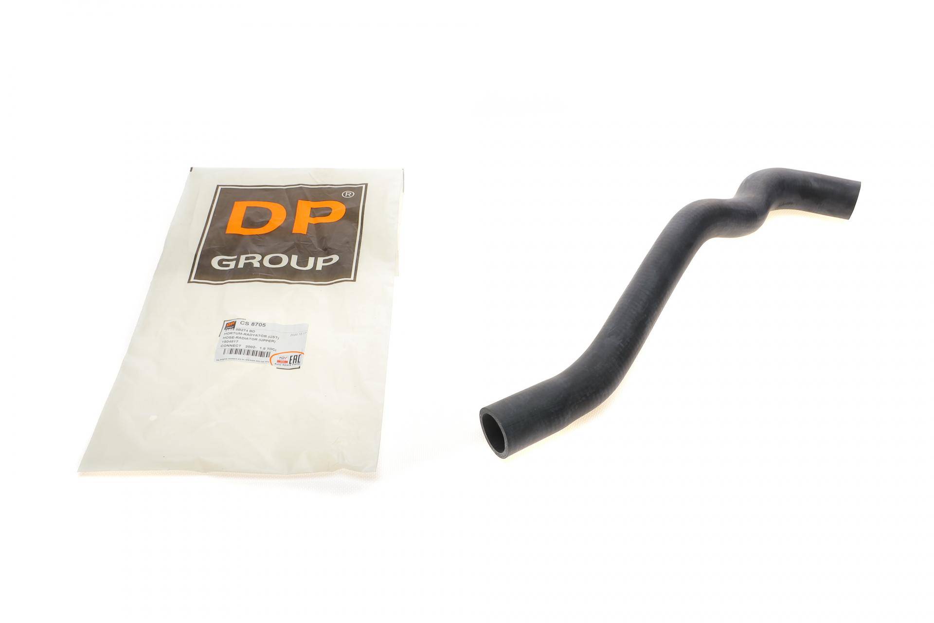 Патрубок радіатора Ford Transit Connect 1.8Di/TDCi 02-13