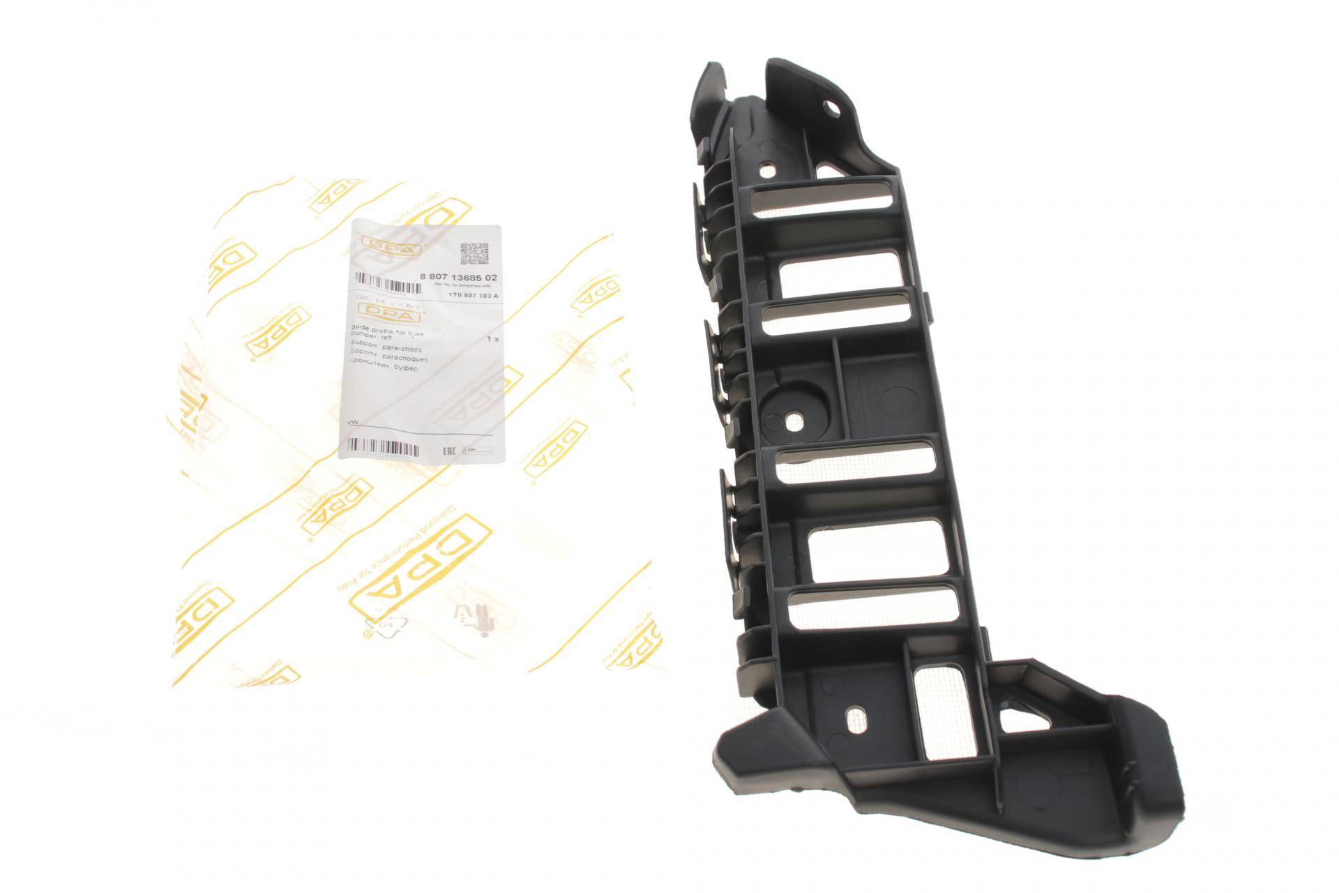 Кронштейн кріплення бампера (переднього/L) VW Touran 03-10