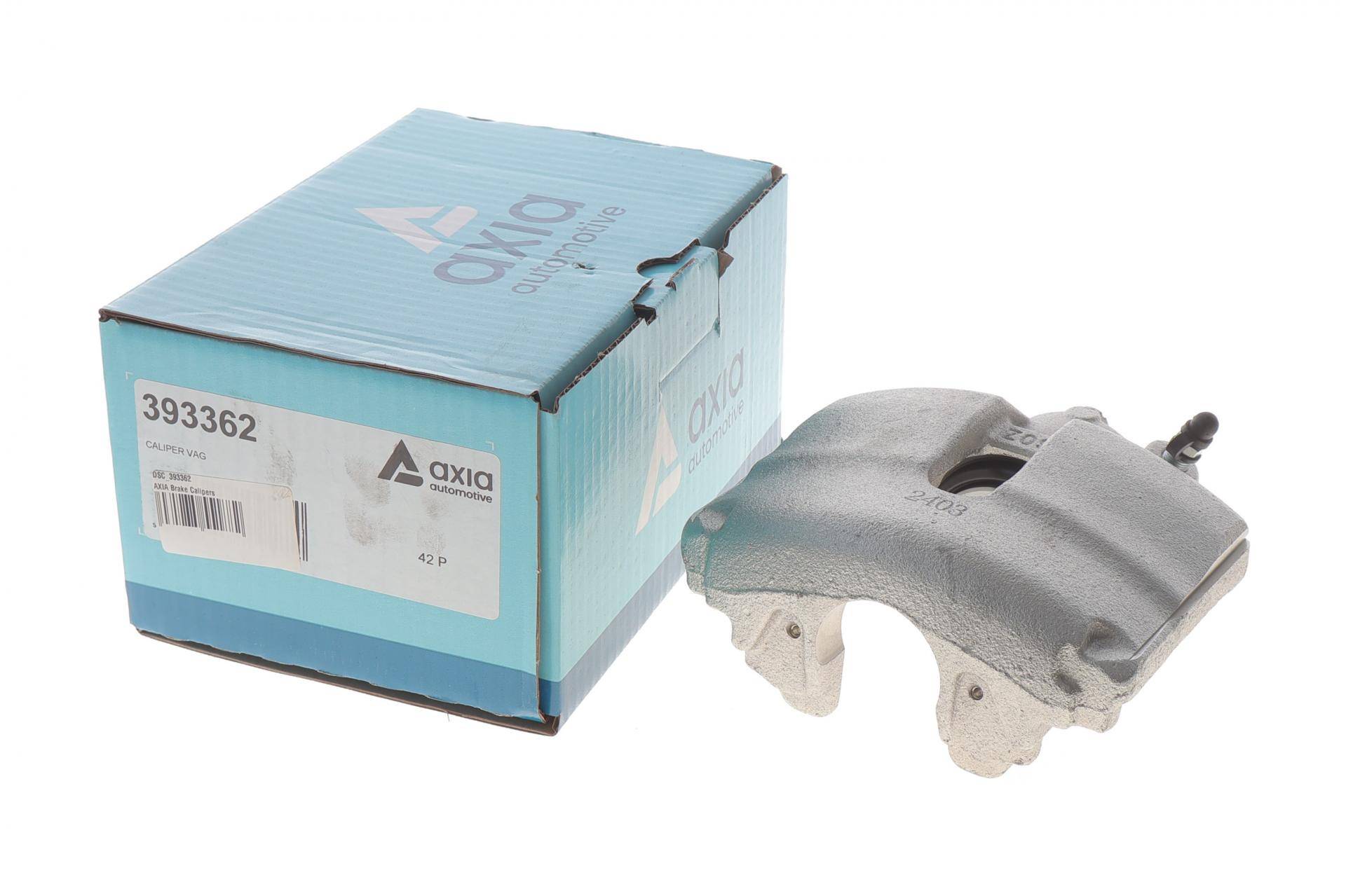 Супорт гальмівний (передній) (L) Audi A1/A3/VW Caddy/Skoda Fabia/Octavia/Superb 04-15 (d=54mm)(пошкоджений поршень)