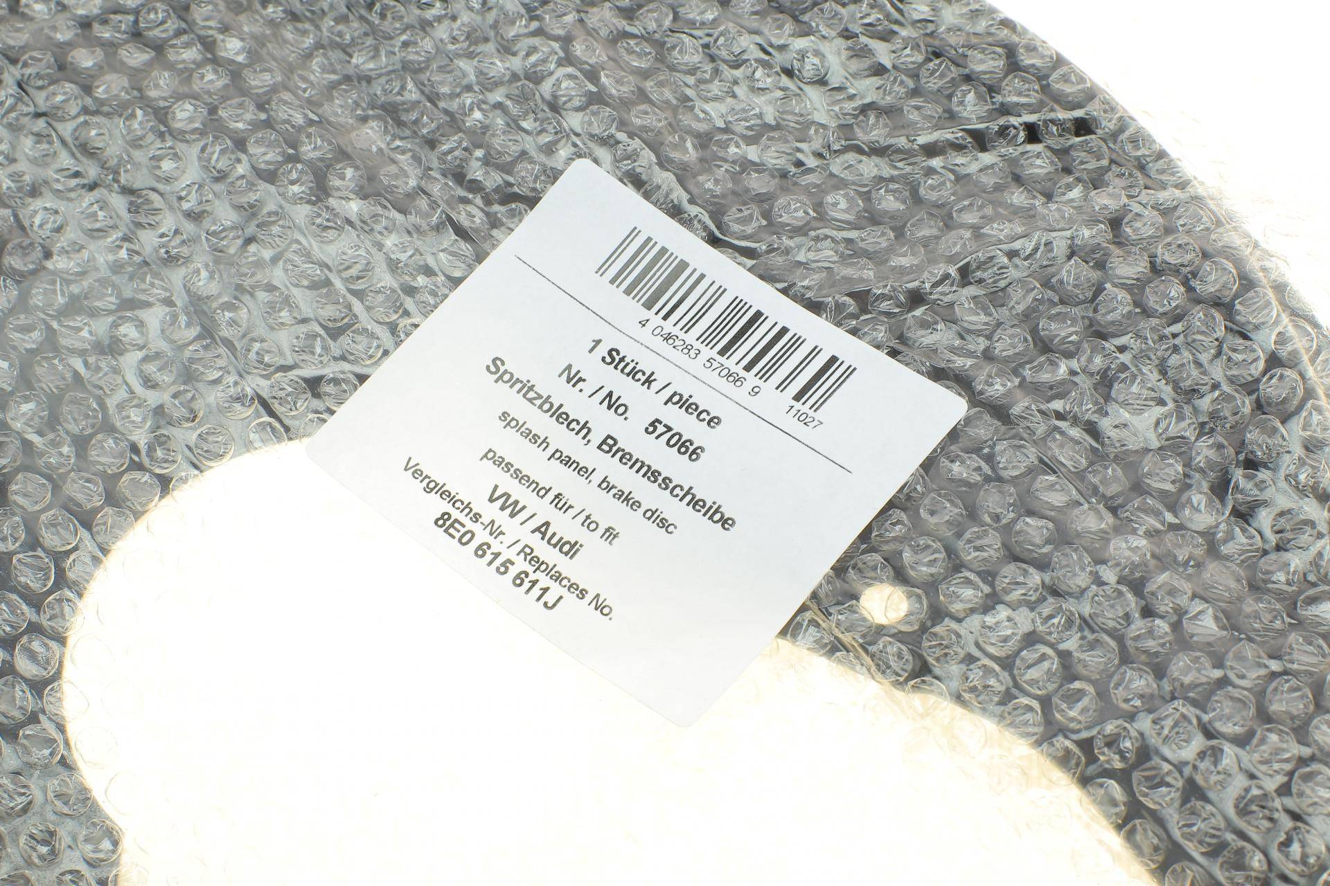 Захист диска гальмівного (заднього) (L) Audi A4 01-08