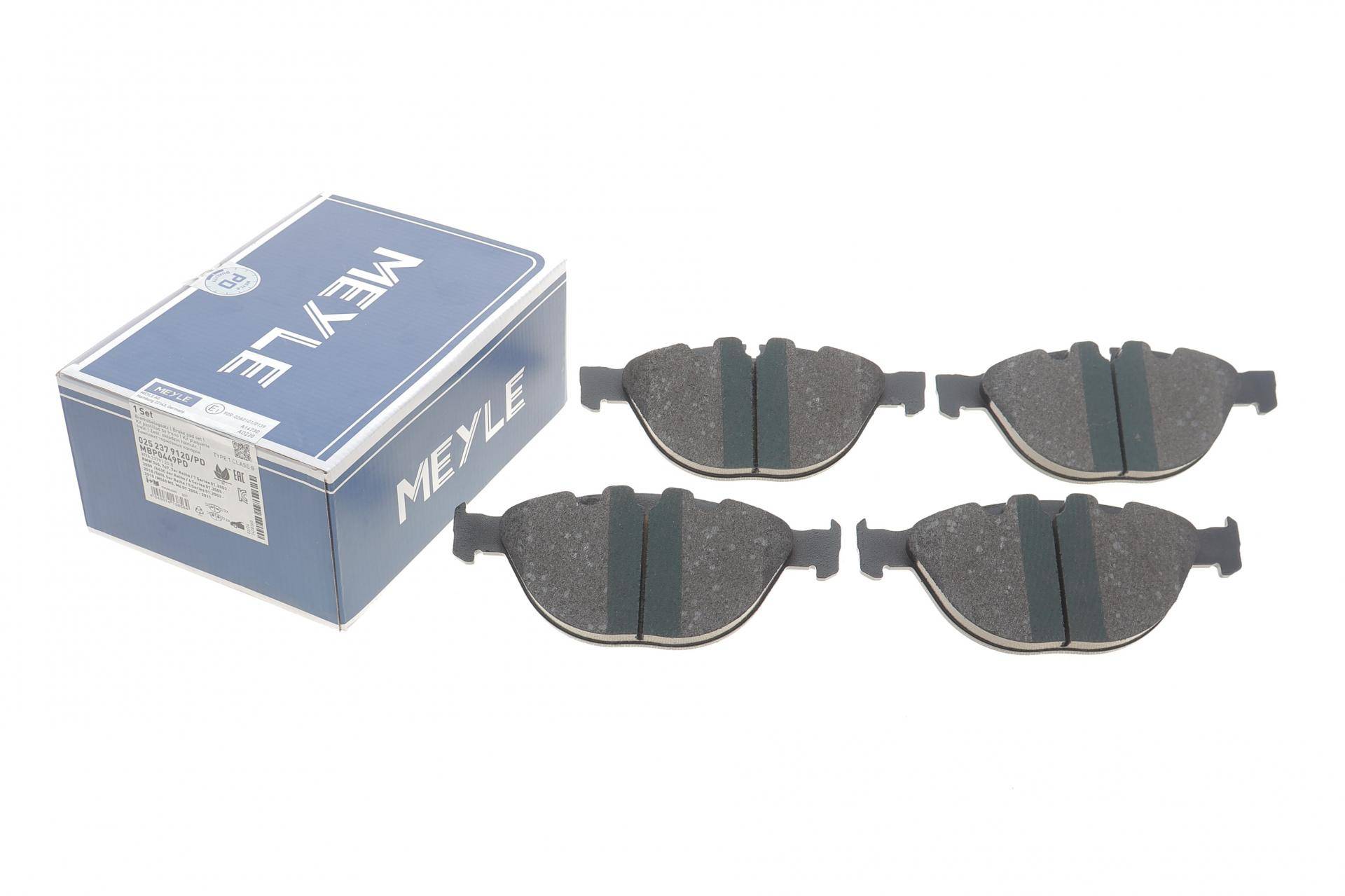 Колодки гальмівні (передні) BMW 5 (E60)/6 (E63)/7 (E65/E66/E67) 04-