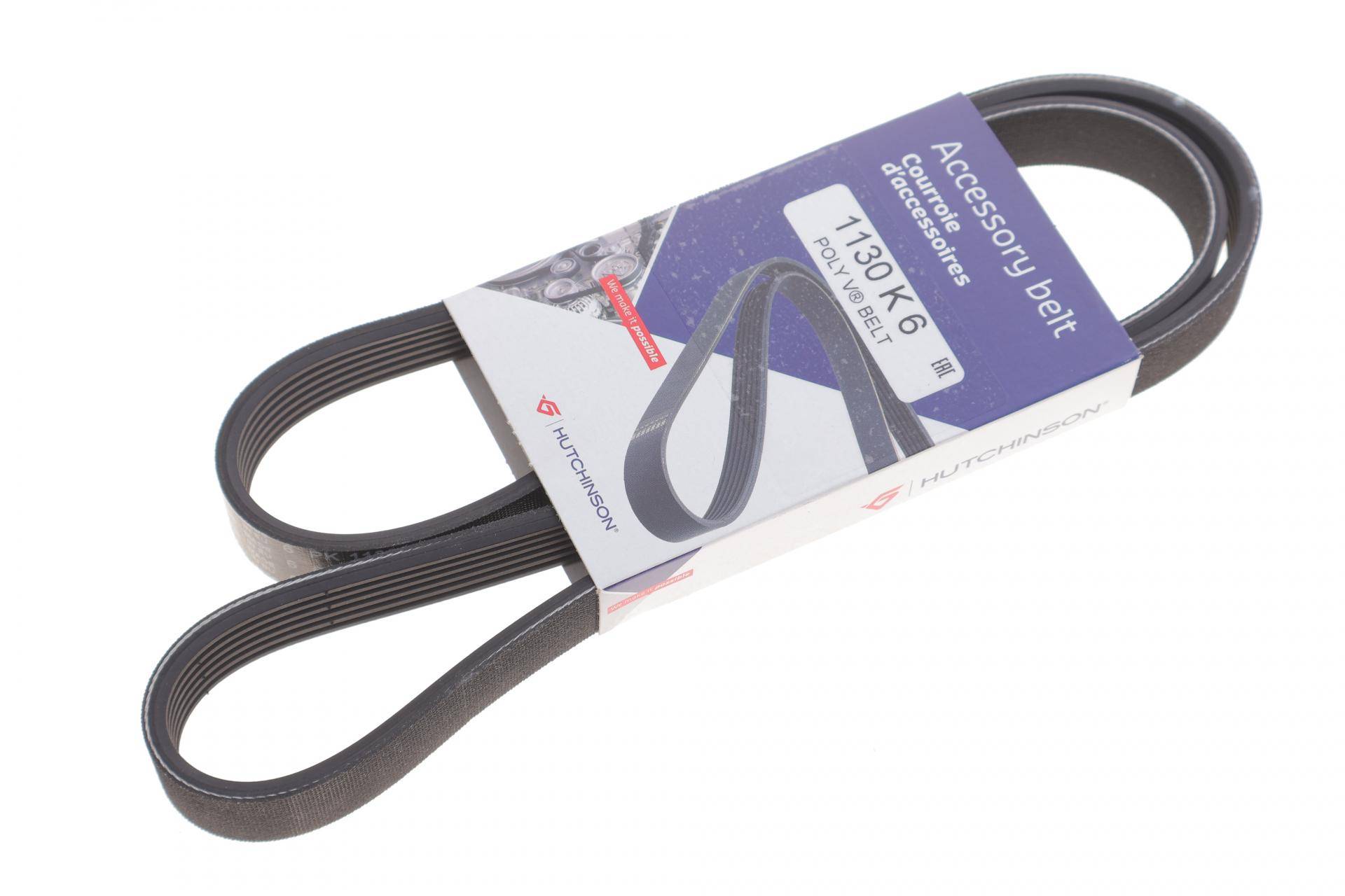 Ремінь генератора Renault Master/Opel Movano/Renault Kangoo 1.9dCi/dTi 00- (6PK1130)