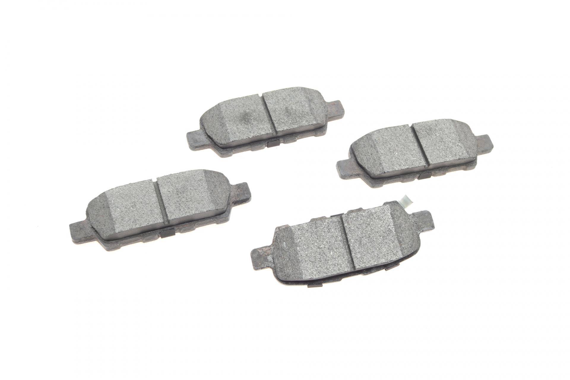 Колодки гальмівні (задні) Renault Koleos/Nissan Juke/Qashqai/X-Trail/Suzuki 08- (Akebono)