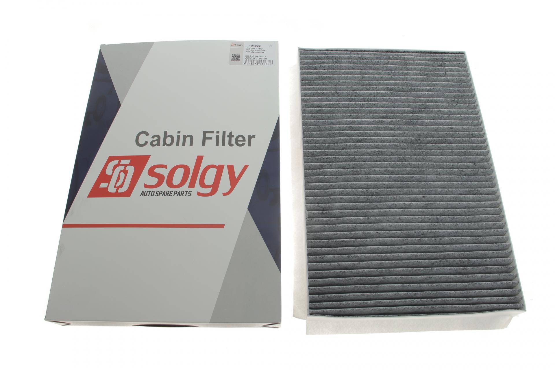 Фільтр салону MB Sprinter/VW Crafter 06- (вугільний)