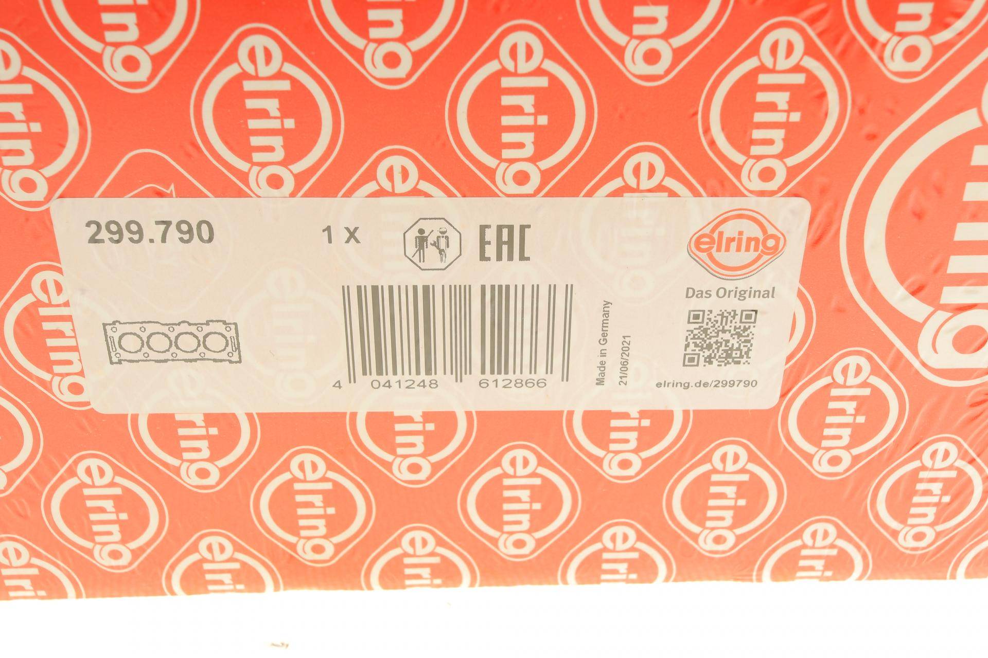 Прокладка ГБЦ Audi A4/A5/A6/VW Touareg 3.0TDI 10-, 1-3cyl, Ø84,00mm, 1.68mm, 3 metki