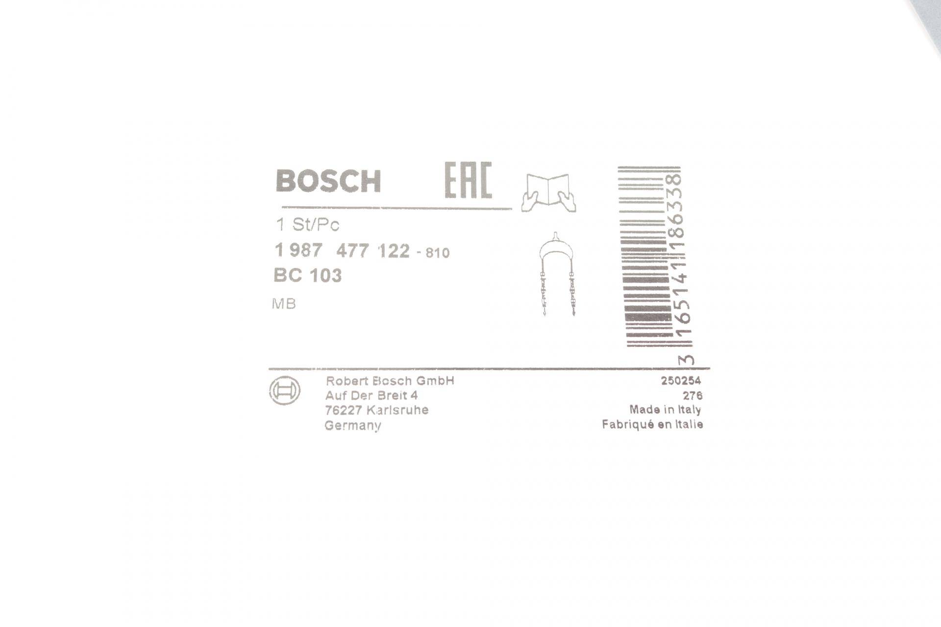 Трос ручника (задній) (L) DB 407-410 (6114201685)